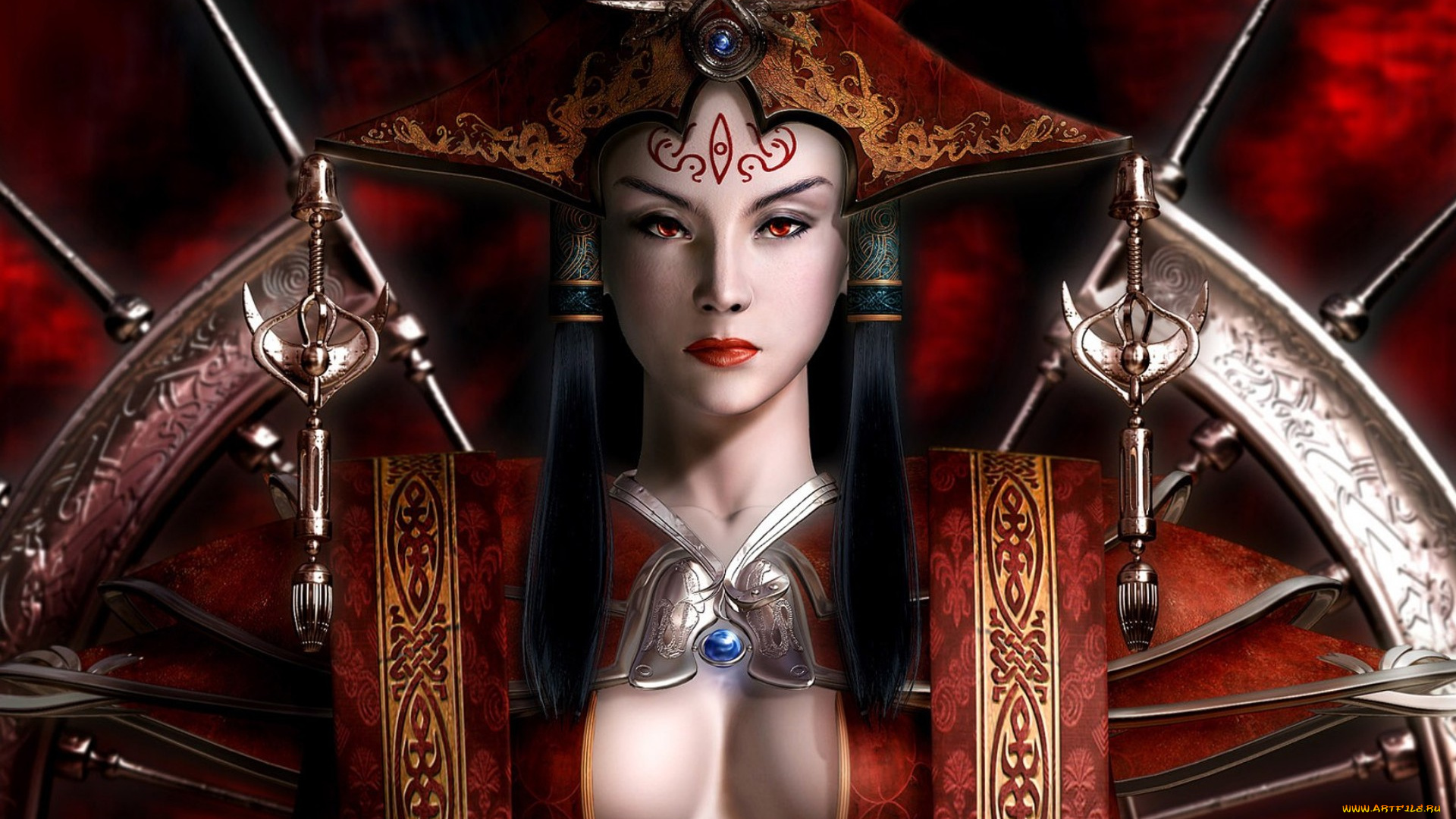 видео, игры, a3, , age, of, sovereign, , project, a3, шипы, наряд, девушка