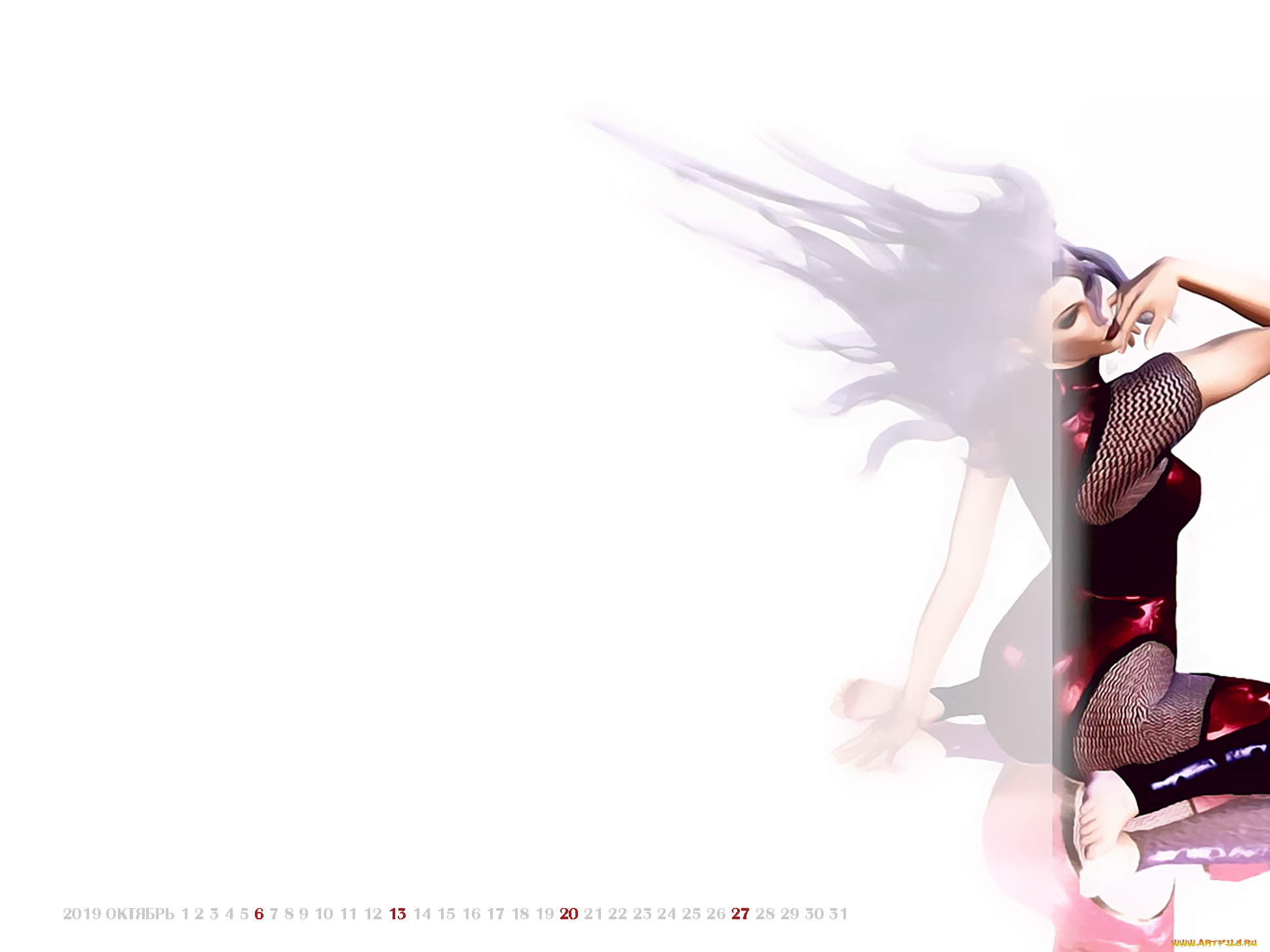 календари, рисованные, , векторная, графика, calendar, девушка, 2019