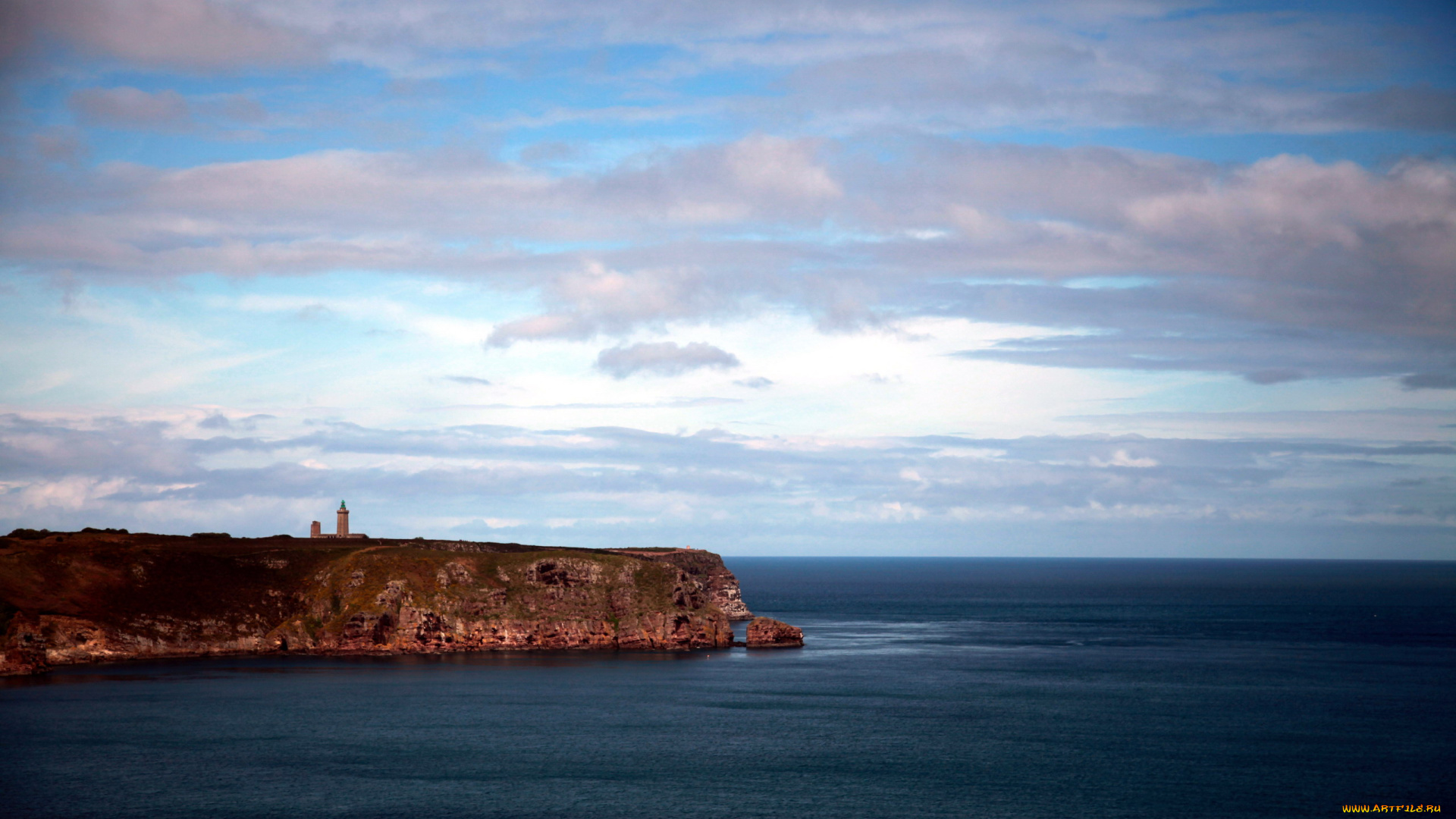 бретань, франция, природа, побережье