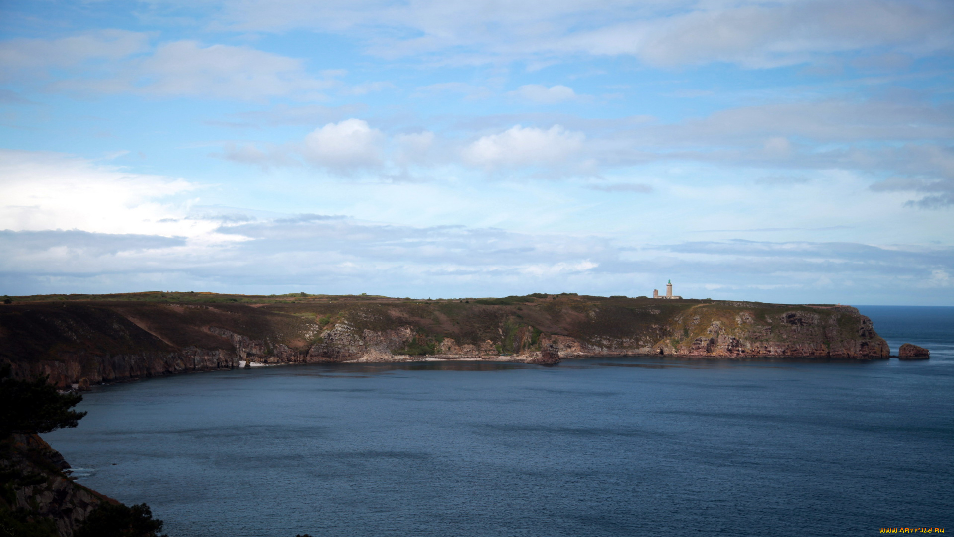 бретань, франция, природа, побережье