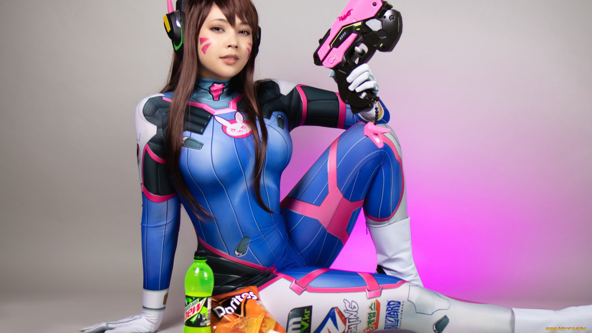 девушки, -, креатив, , косплей, азиатка, косплей, sylvia