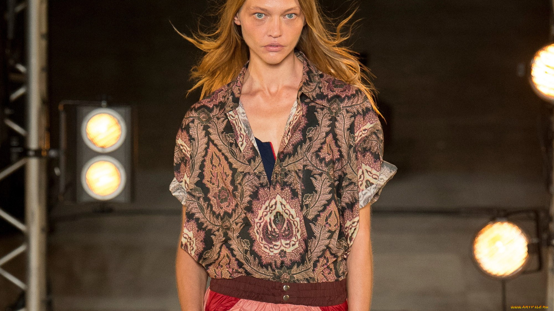 девушки, саша, пивоварова, модель, наряд, софиты, подиум