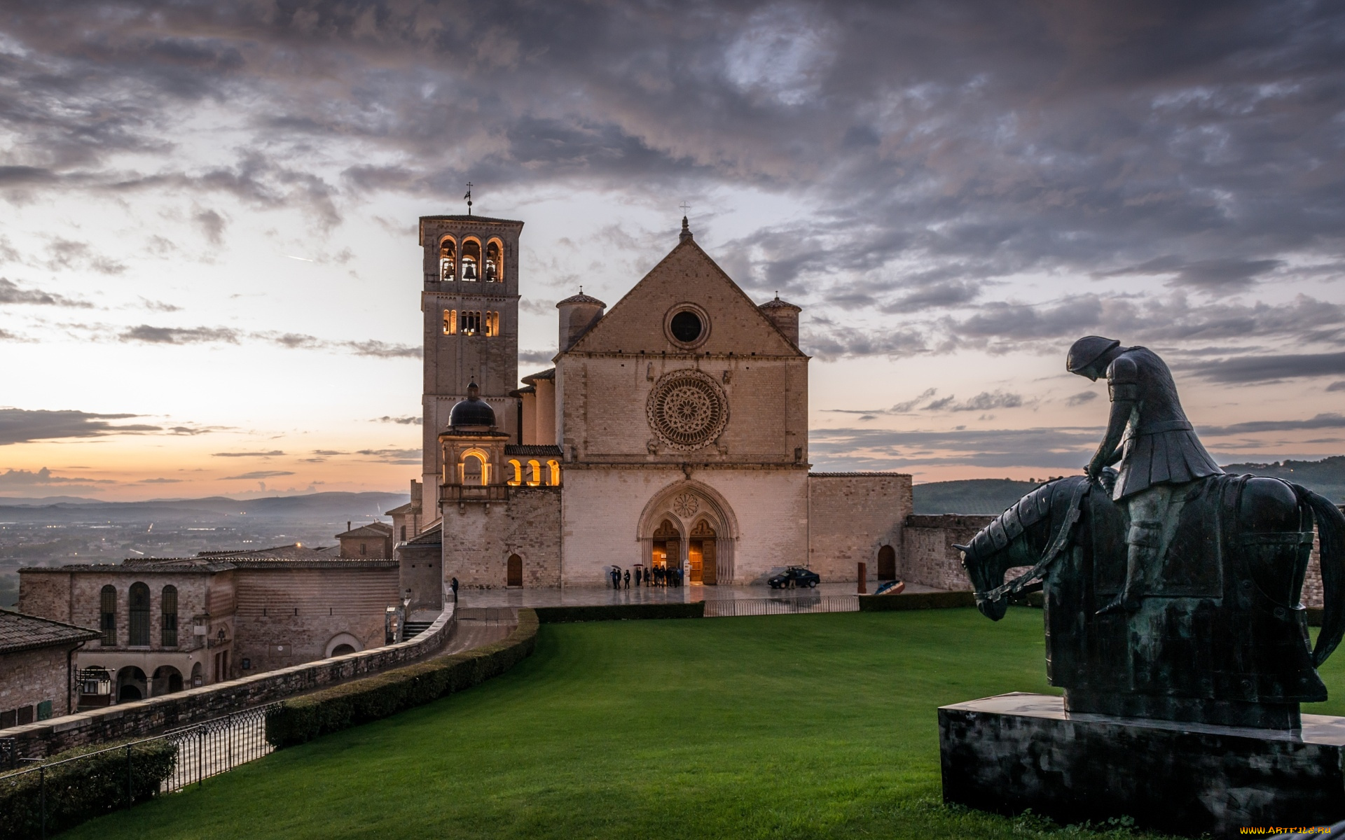 города, -, католические, соборы, , костелы, , аббатства, католическая, церковь, cан, франческо, ассизи, италия, романская, архитектура, готика