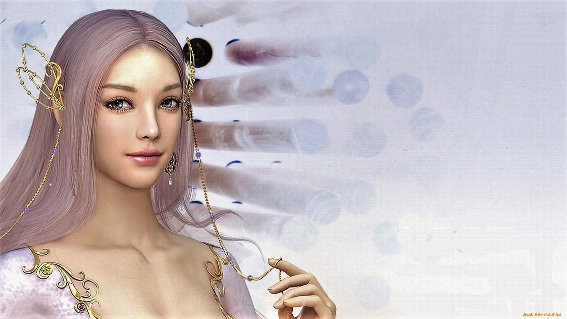 видео, игры, shaiya, , light, and, darkness, девушка, лицо, украшения