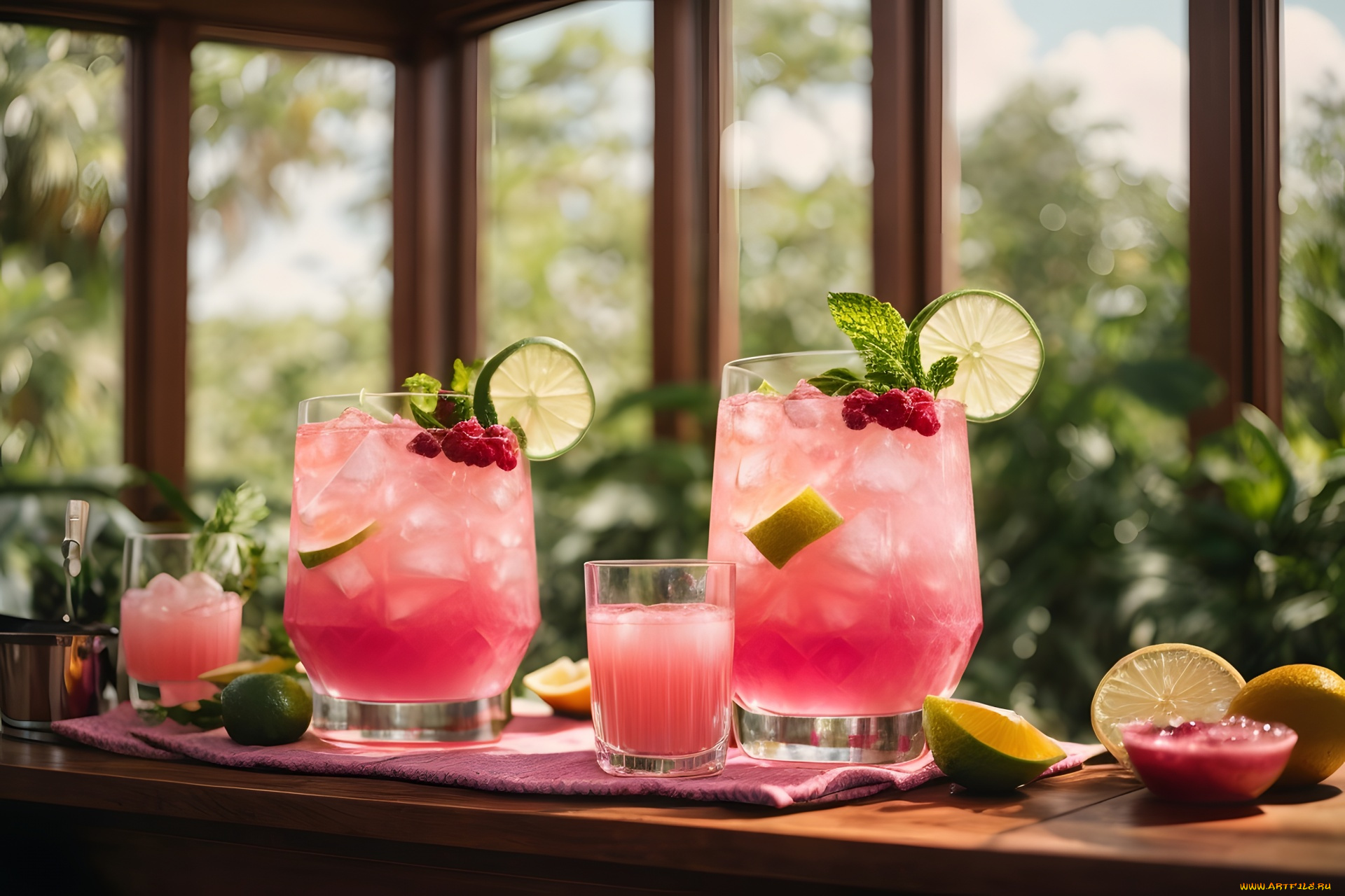 3д, графика, еда-, food, коктейль