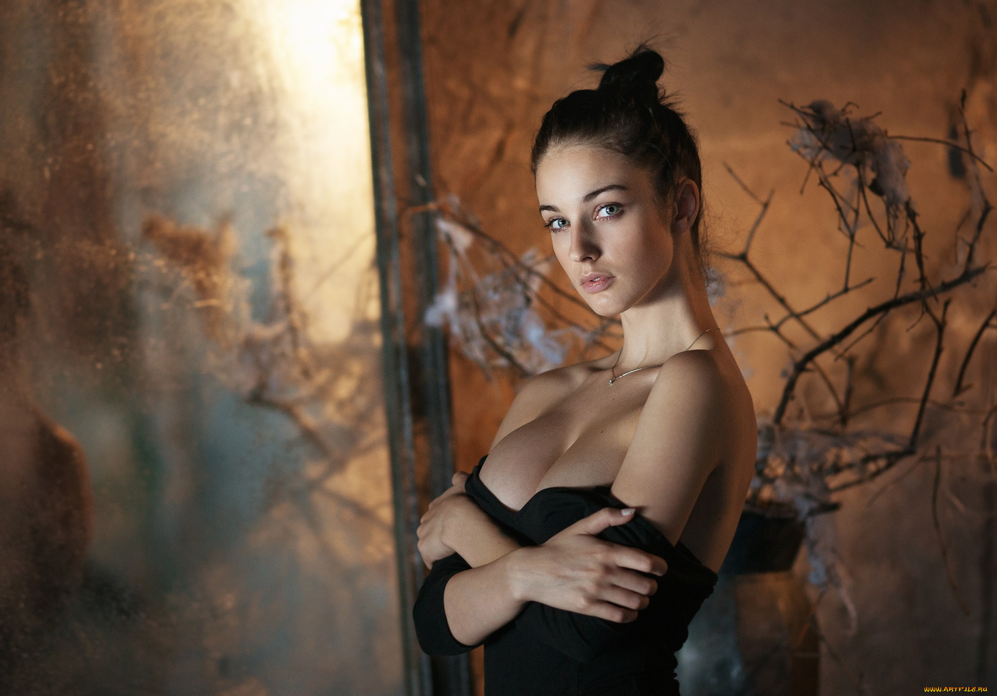 девушки, алла, бергер, алла, бергер, женщины, модель, обнаженные, плечи, грудь, портрет, максим, максимов, лицо