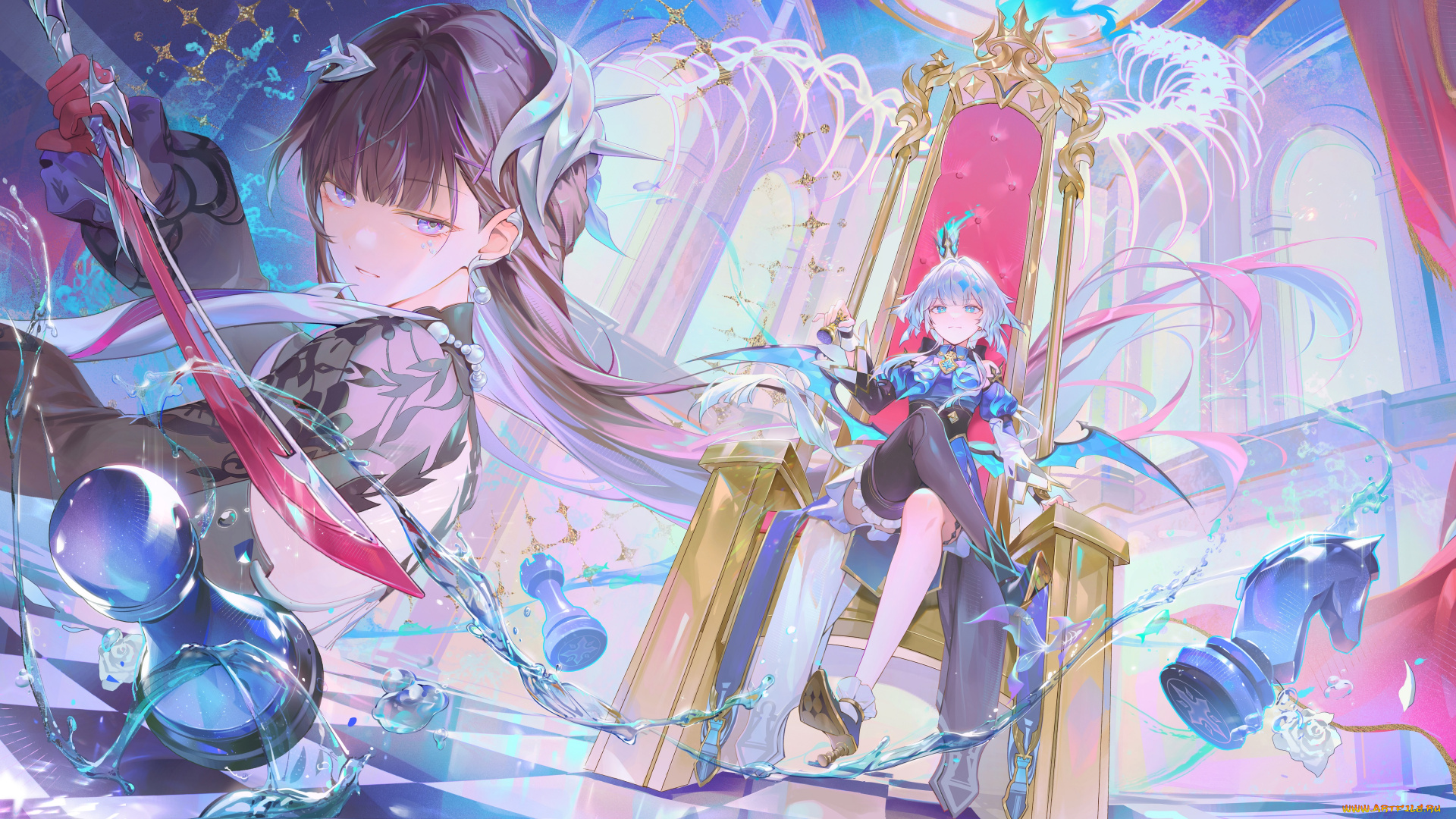 аниме, honkai, , star, rail, девушка