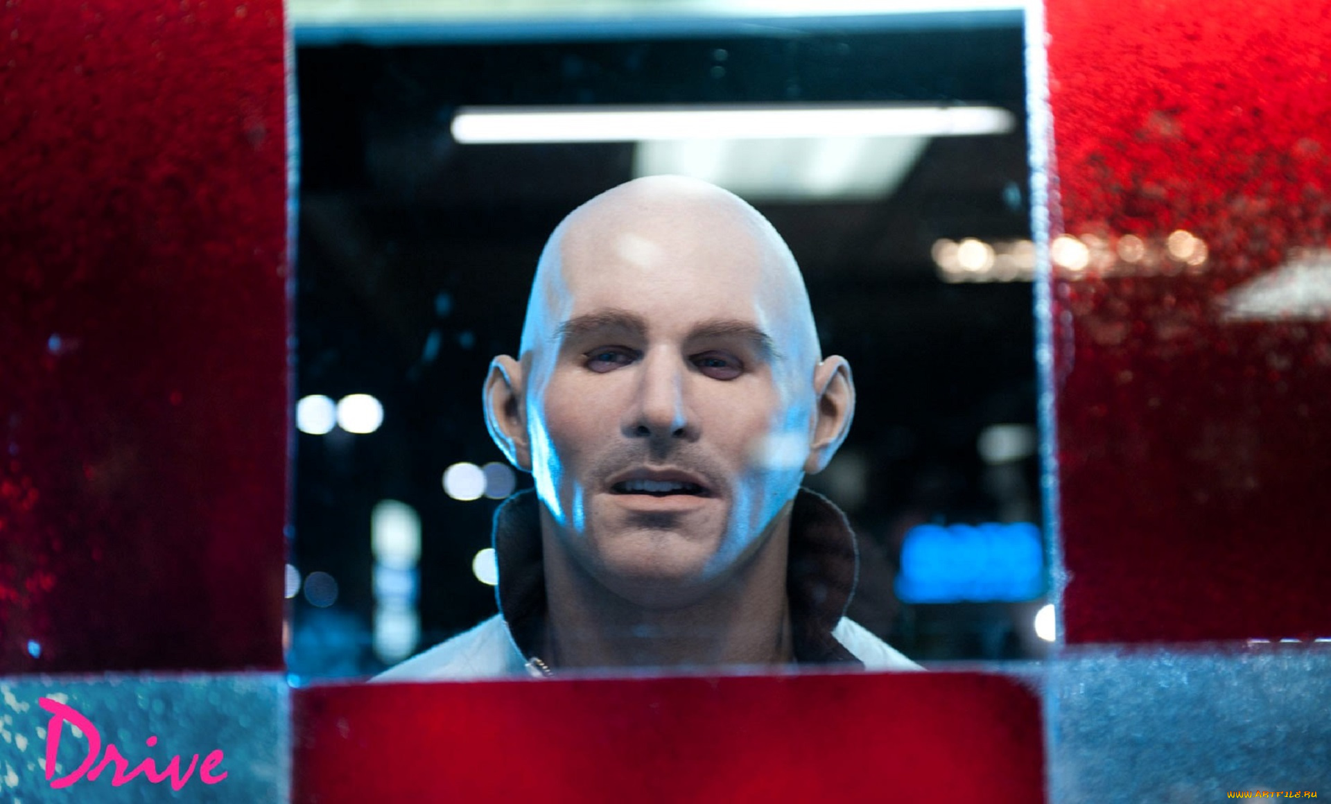 кино, фильмы, drive, зеркало, лицо, маска