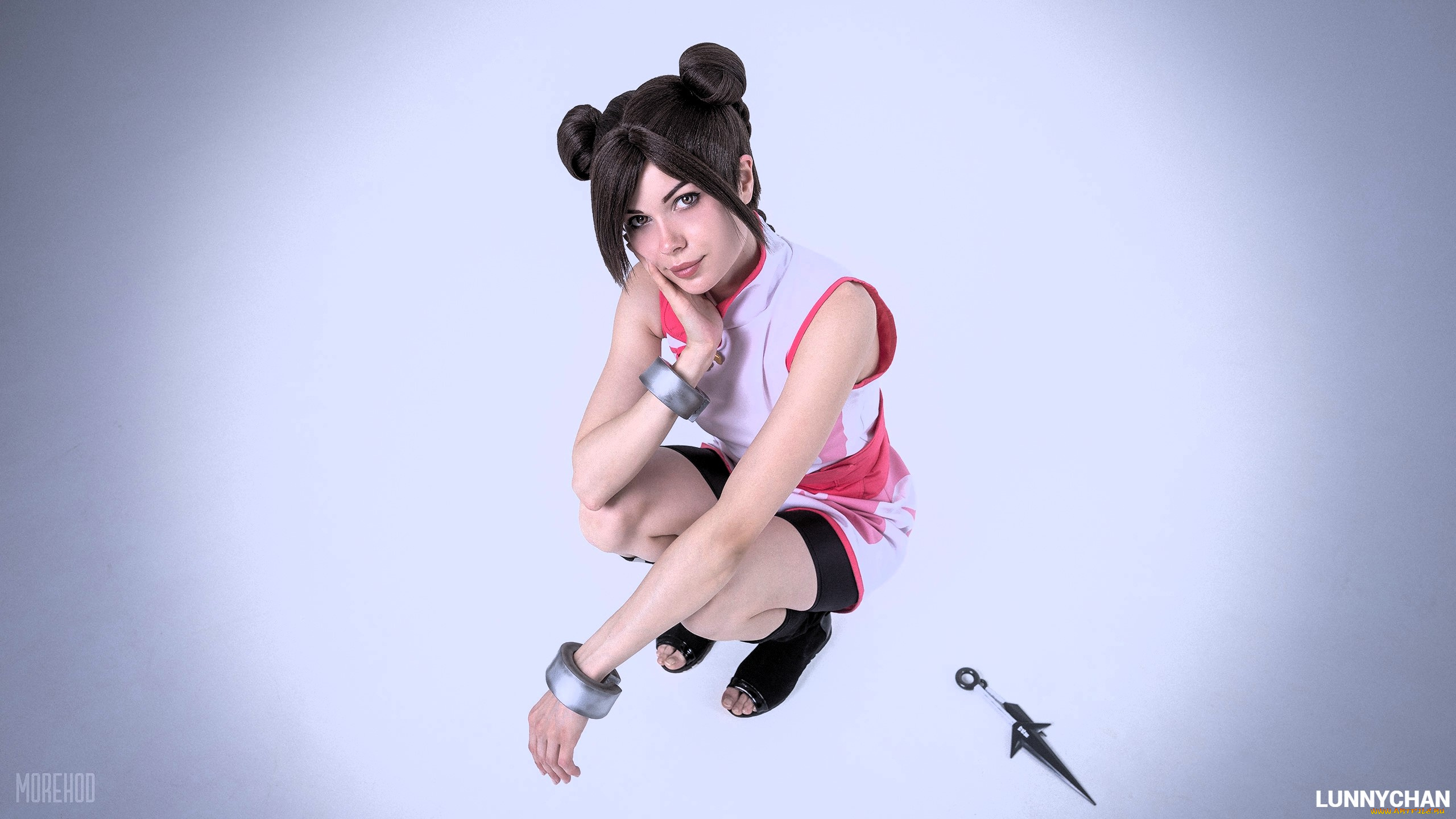 девушки, светлана, хофман, , lunny, chan, образ, косплей, наряд, костюм, кунай