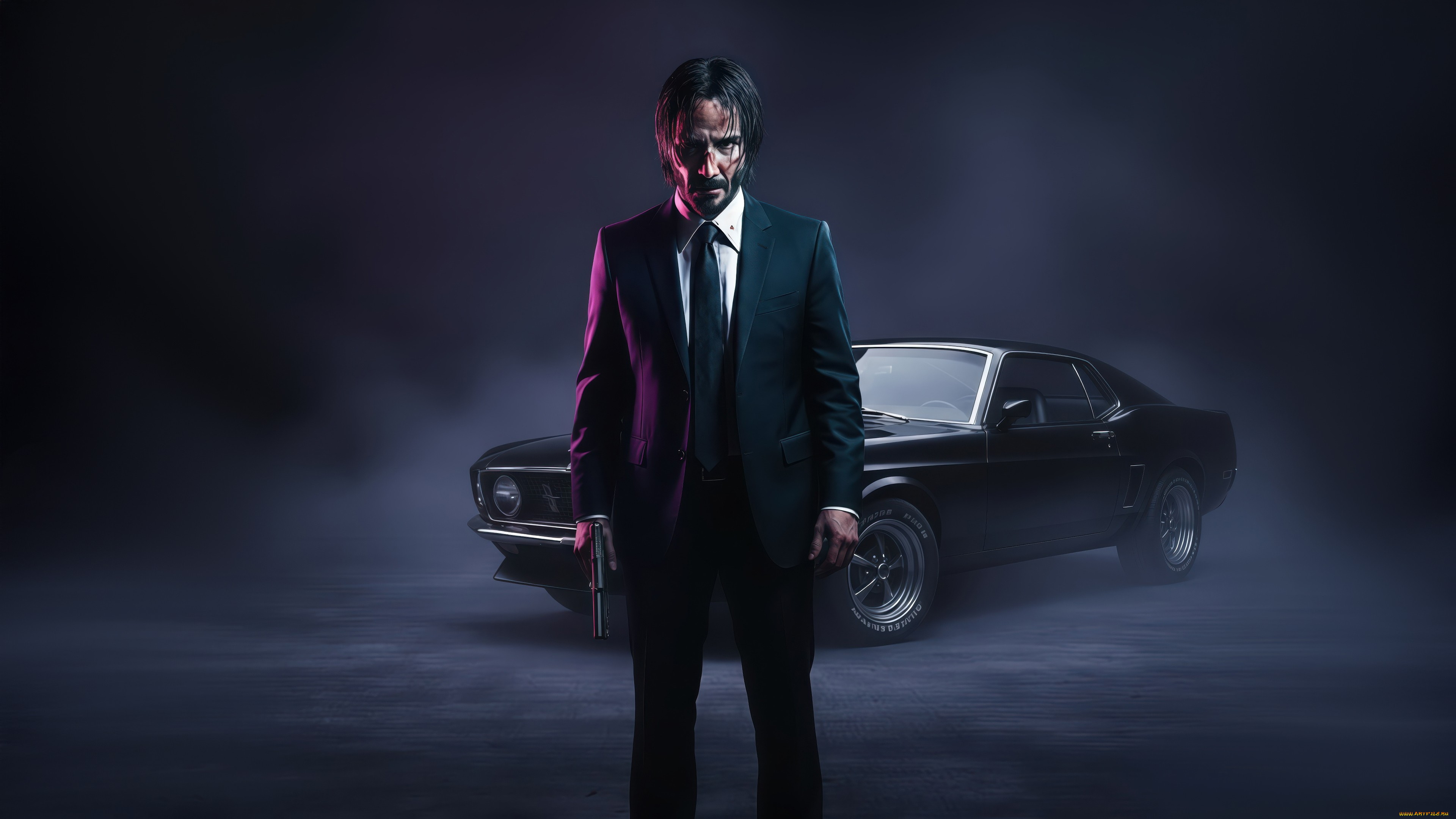 3д, графика, мультфильмы, , кино, , видео, игры, john, wick