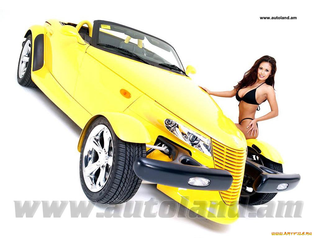 plymouth, prowler, автомобили, авто, девушками