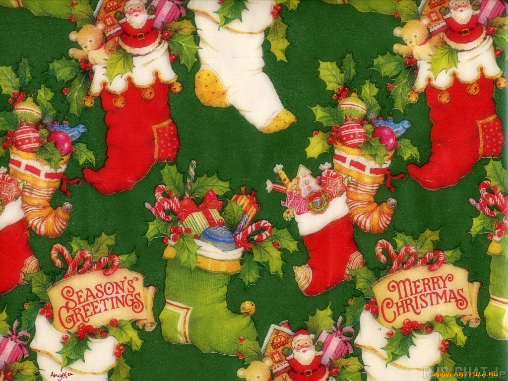 праздничные, рисованные