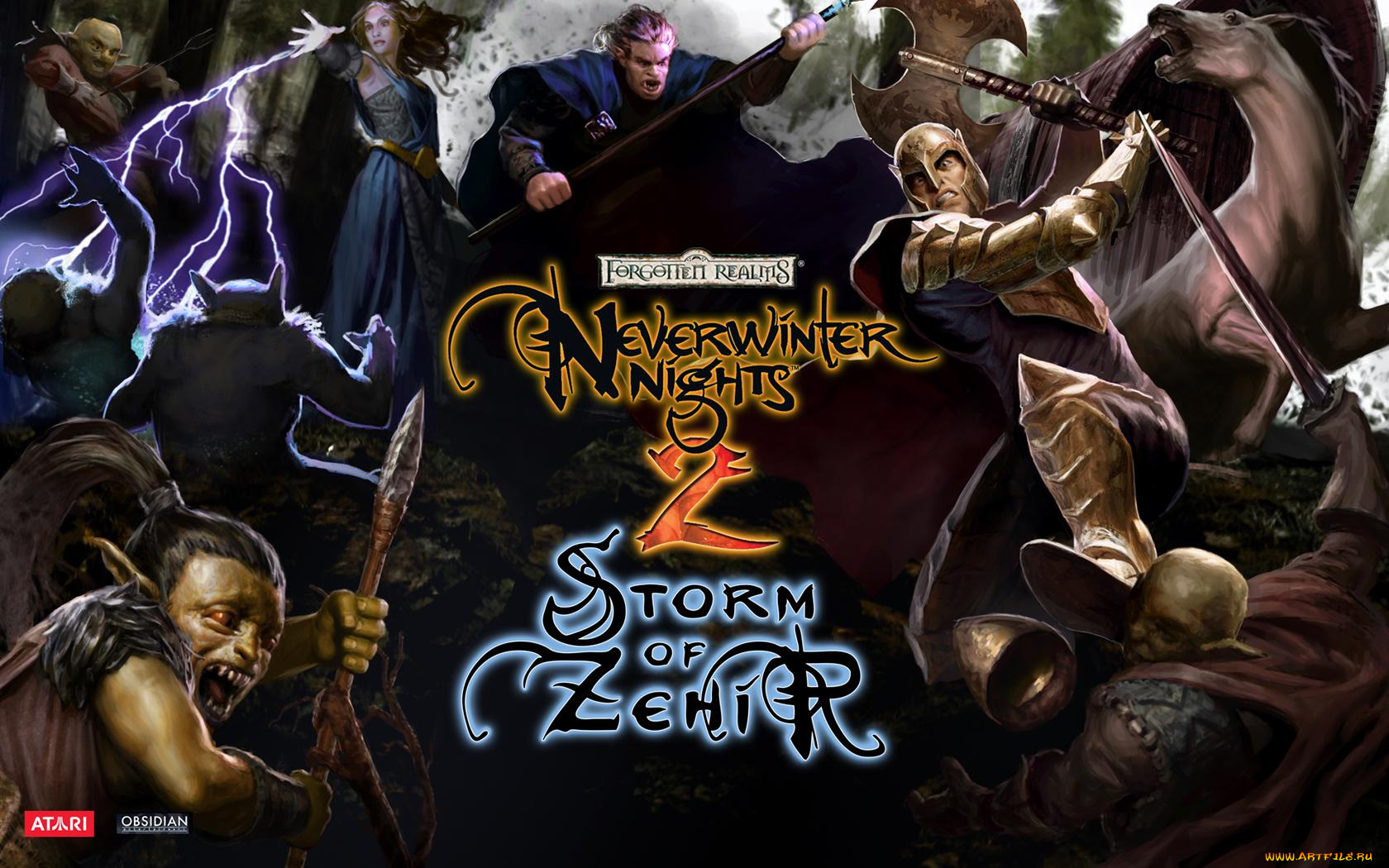 видео, игры, neverwinter, nights, storm, of, zehir
