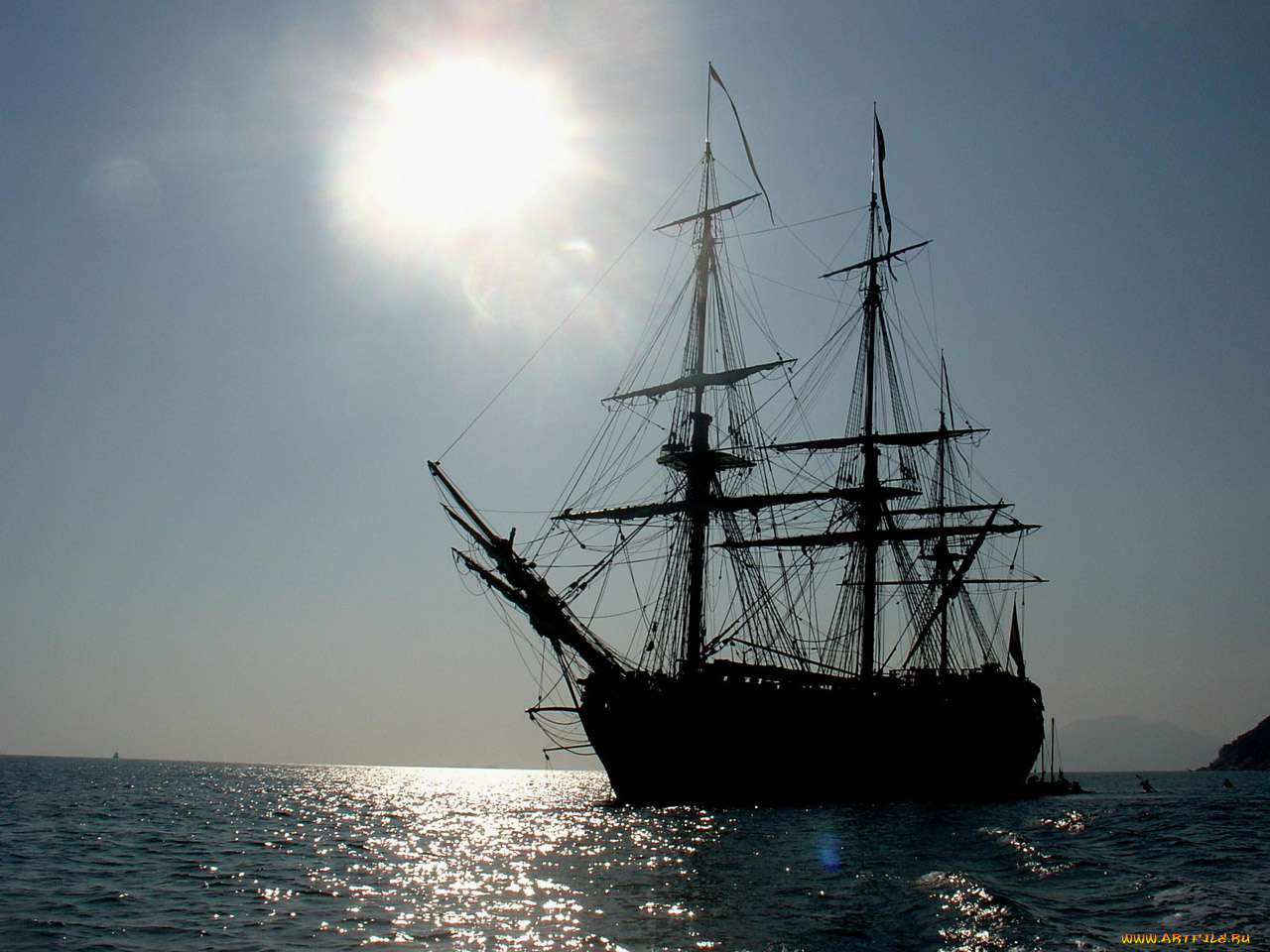 корабли, парусники