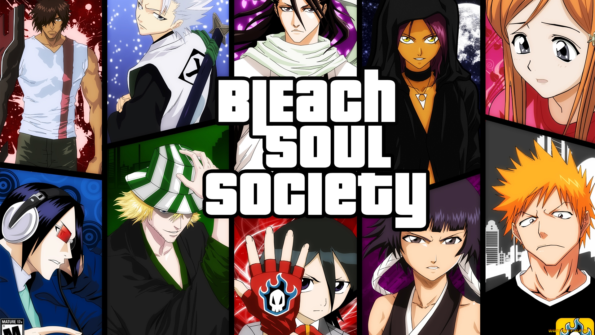 аниме, bleach