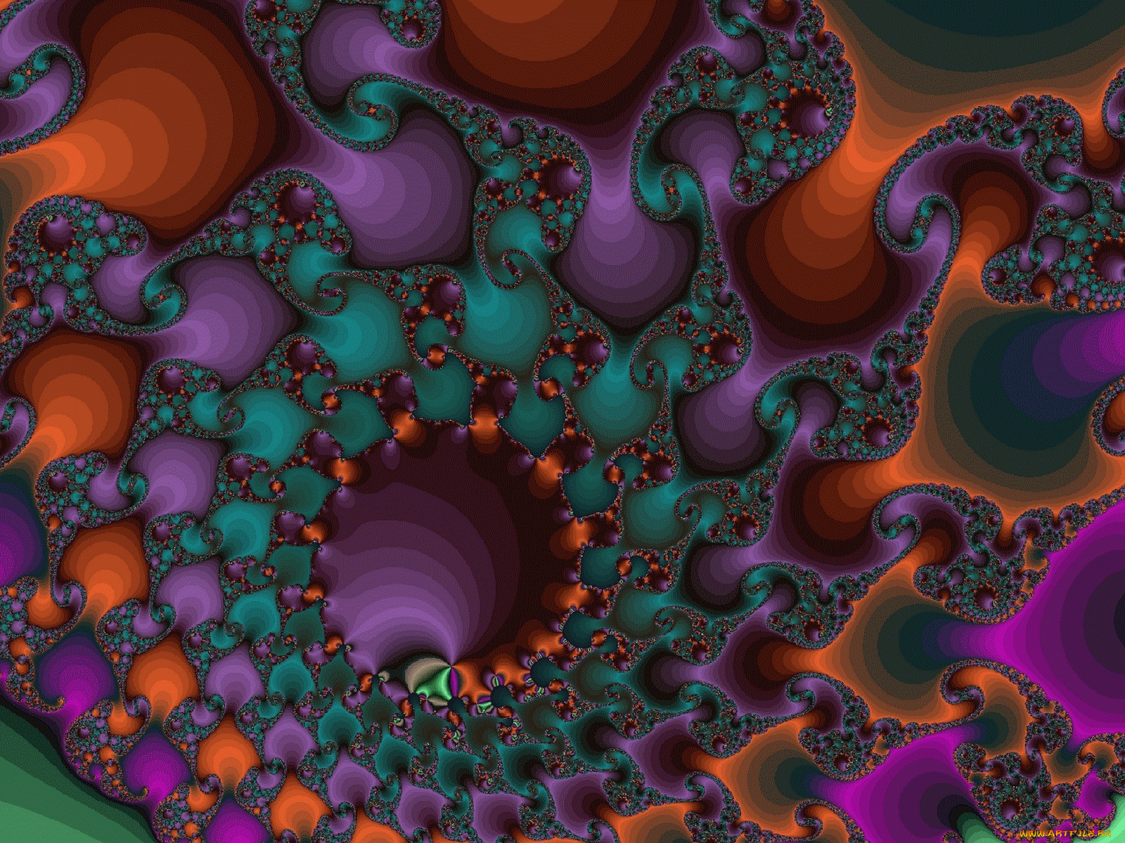 3д, графика, fractal, фракталы, абстракция, узор