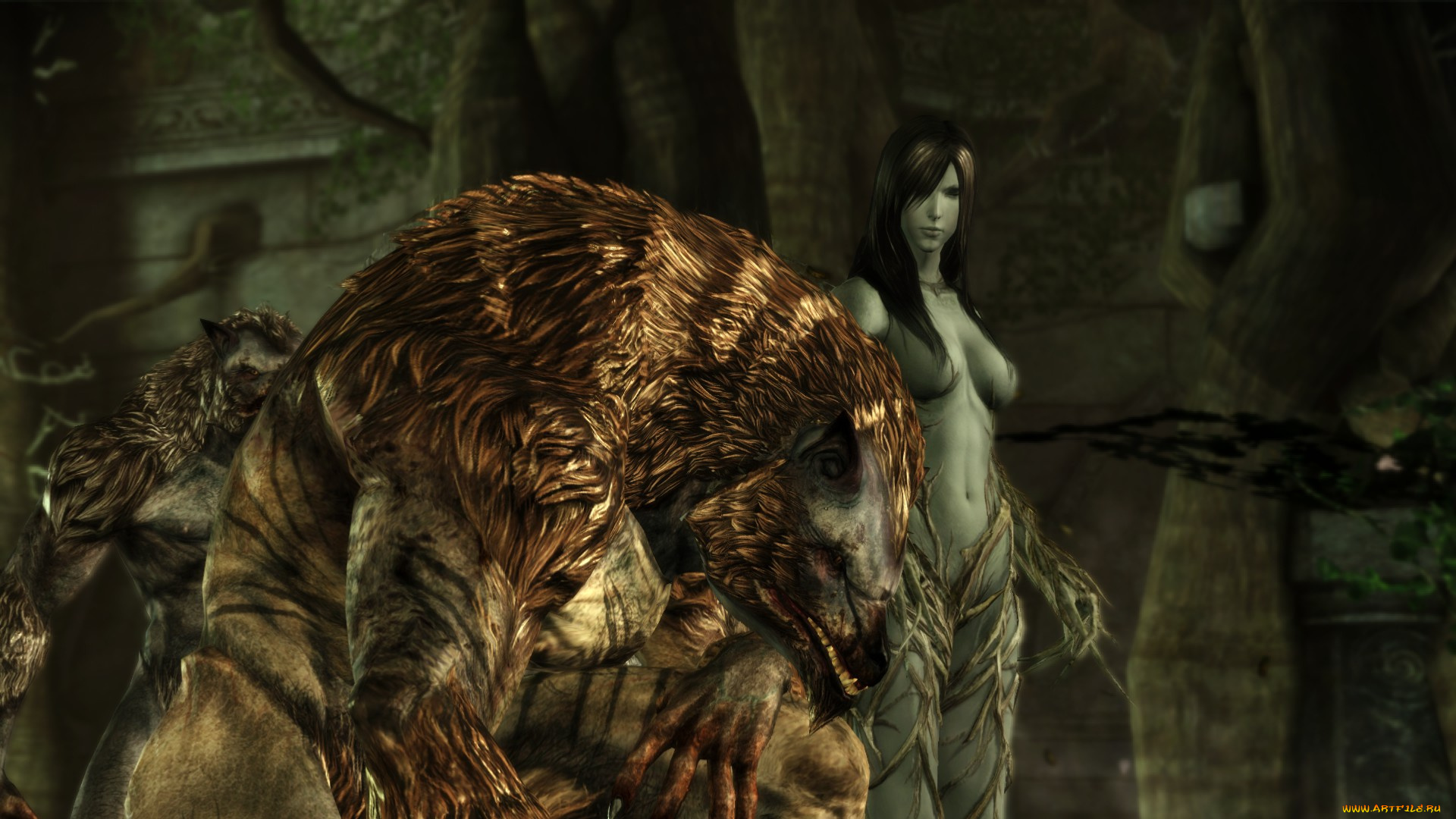 3д, графика, creatures, существа