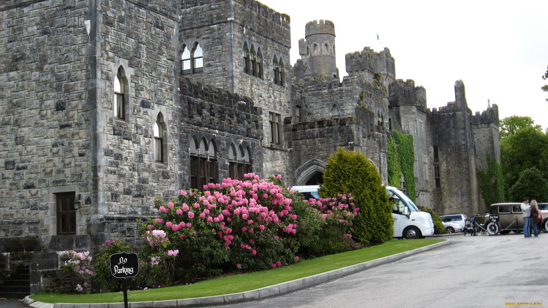 города, дворцы, замки, крепости, цветы, старинный, замок