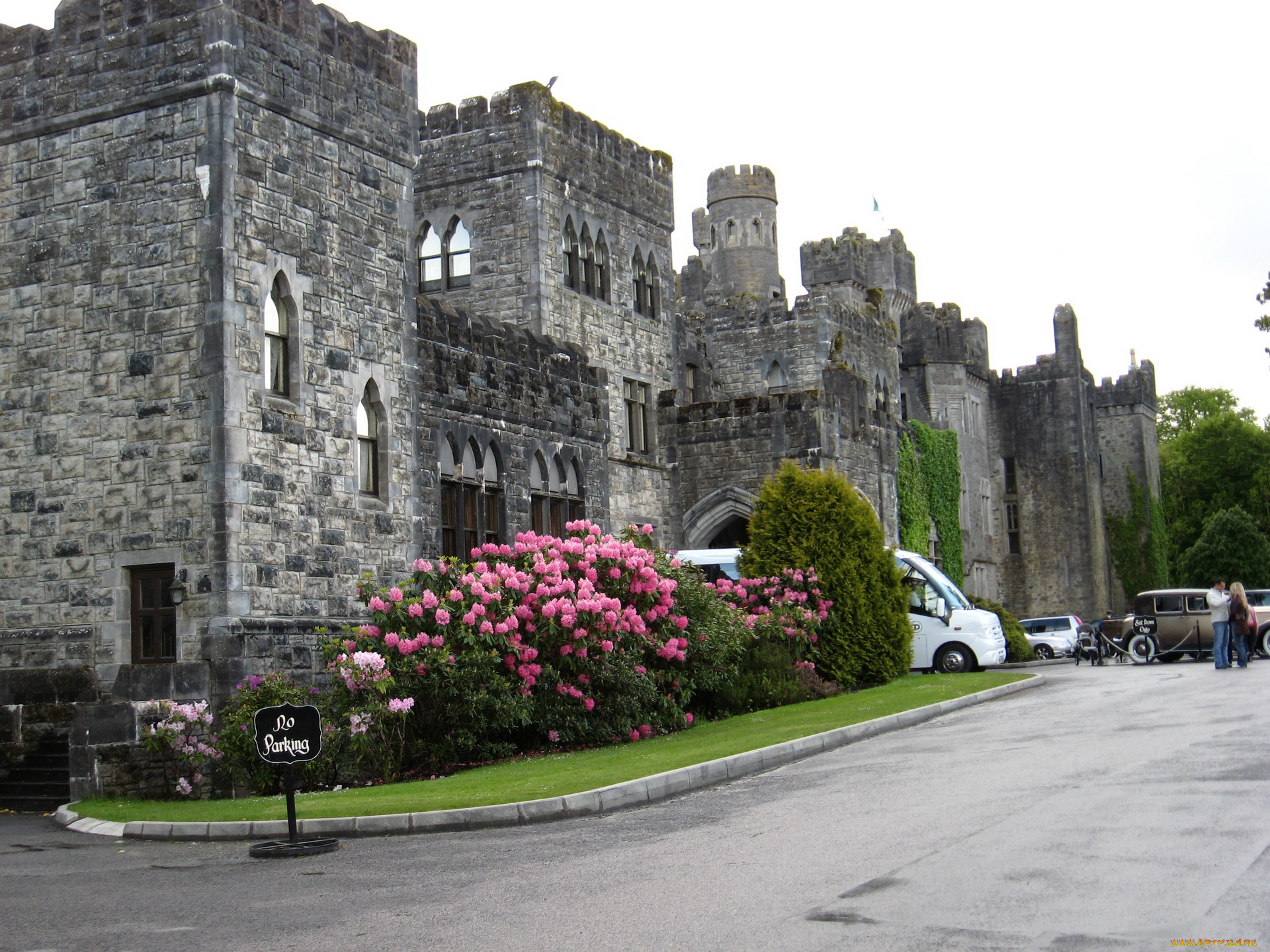 города, дворцы, замки, крепости, цветы, старинный, замок