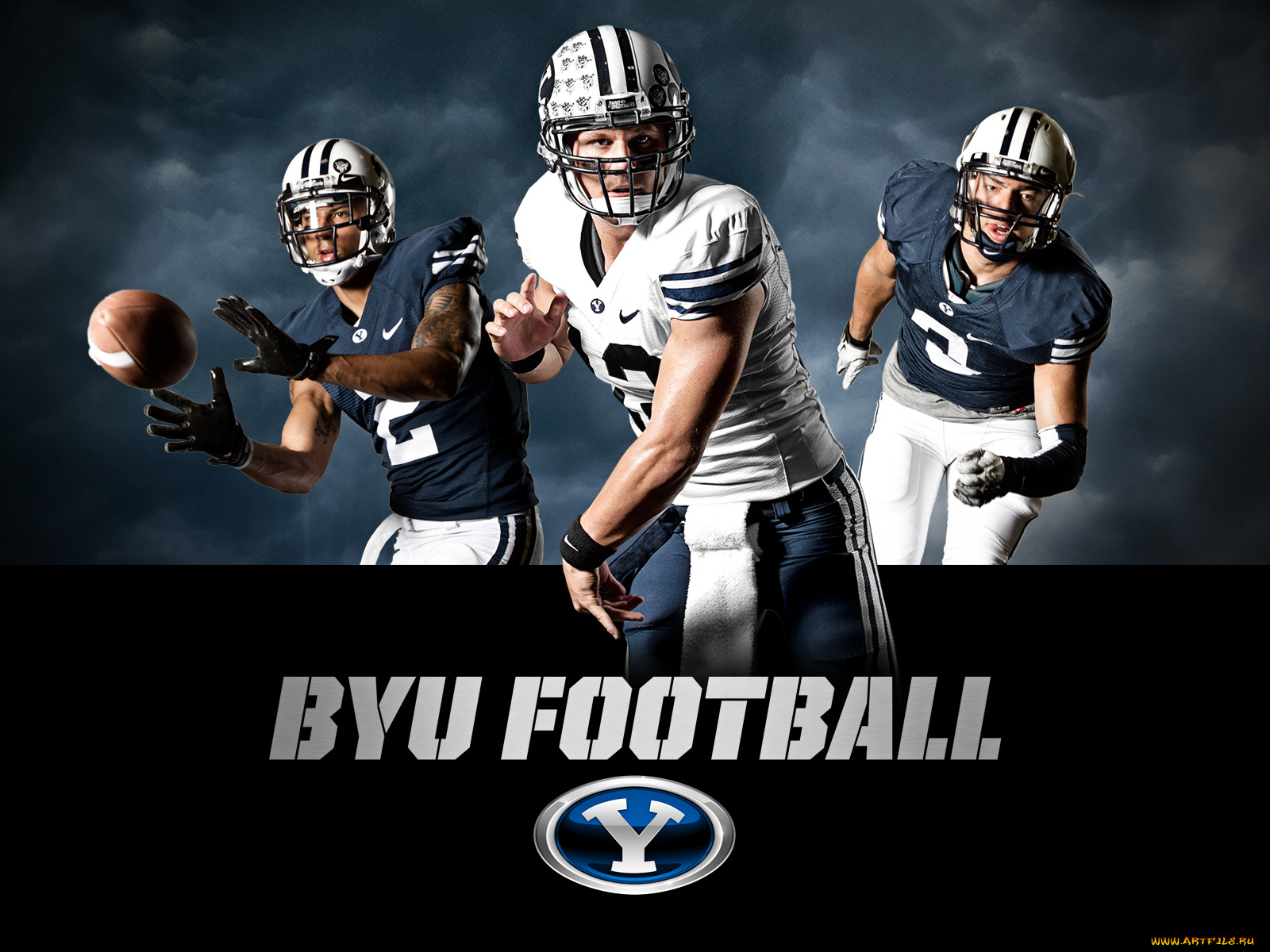 спорт, американский, футбол, игроки, мяч, шлем