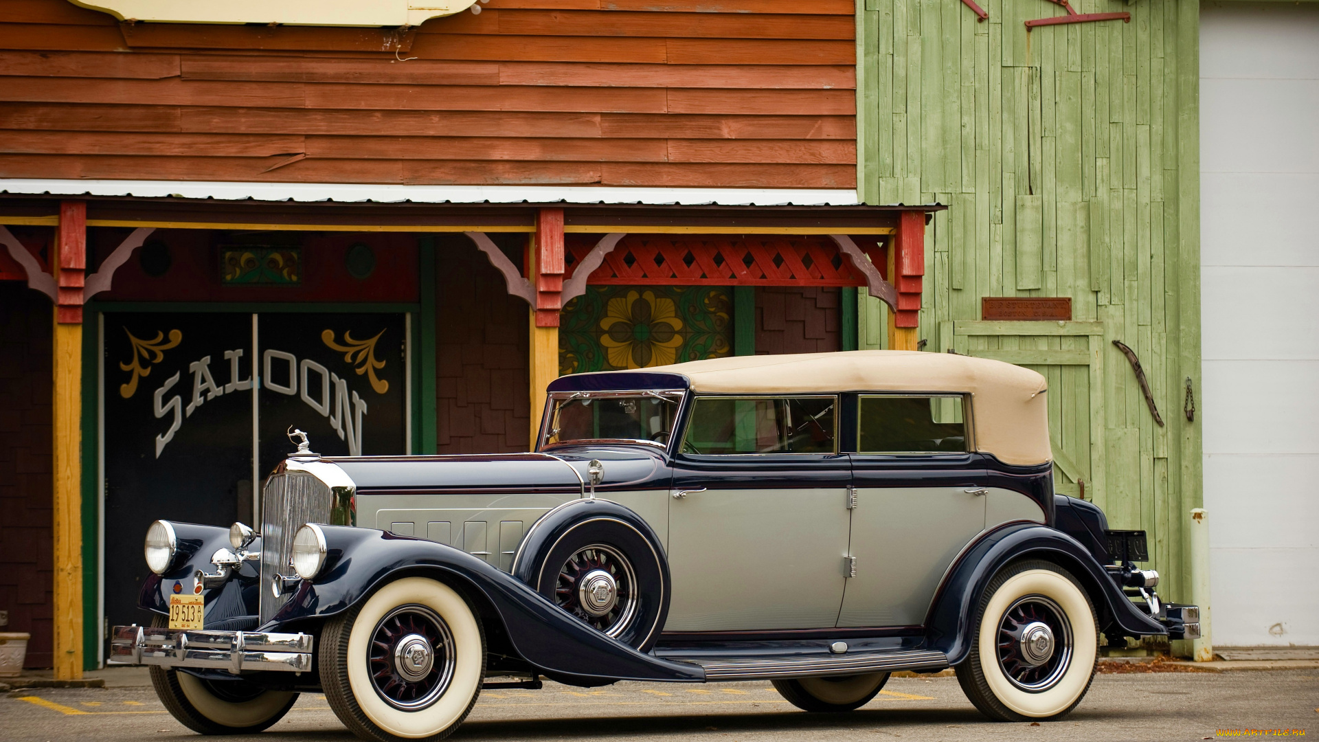 автомобили, классика, twelve, convertible, sedan, pierce-arrow, 1933, двенадцать, кабриолет, седан, vintage, cars