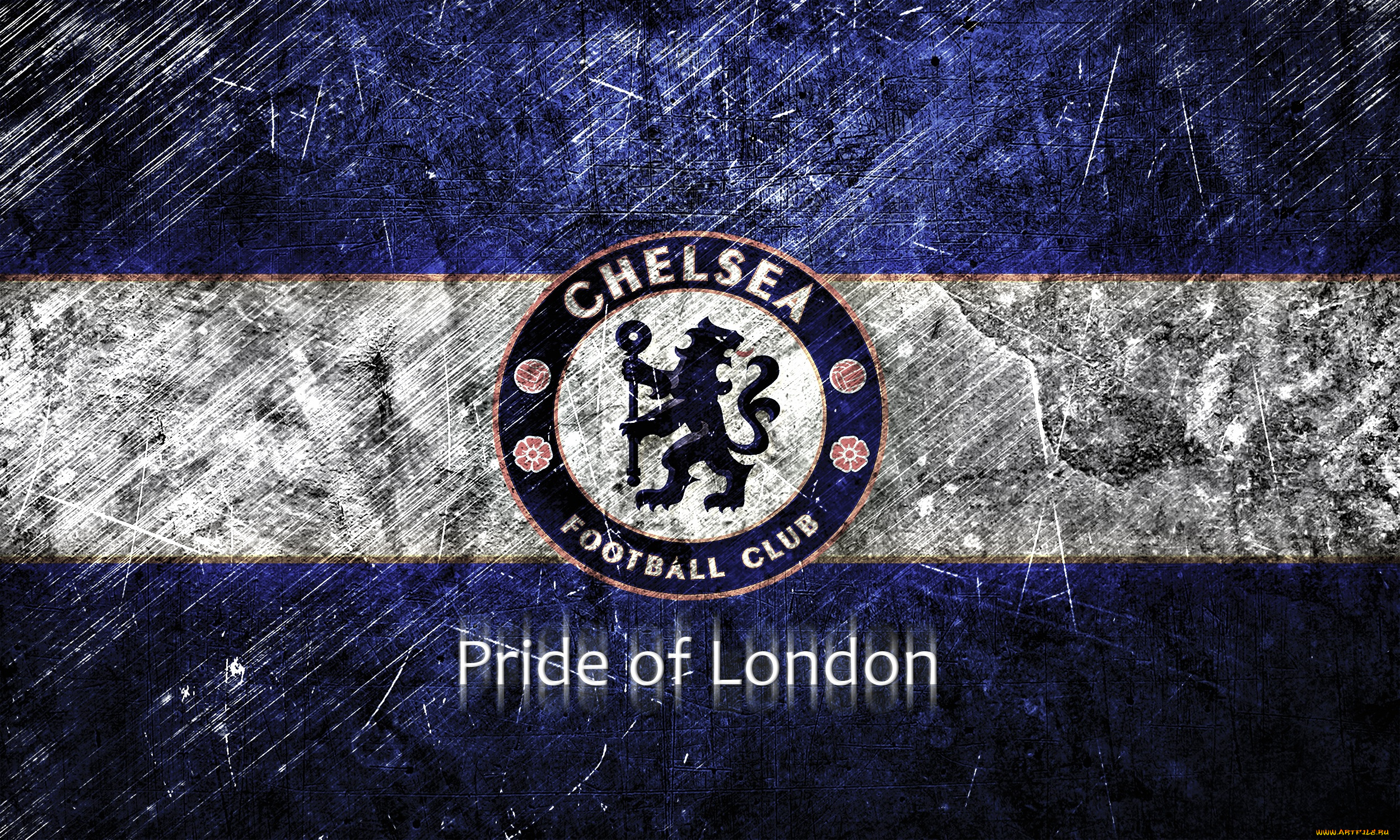 спорт, эмблемы, клубов, челси, синий, фон, царапины, chelsea, эмблема