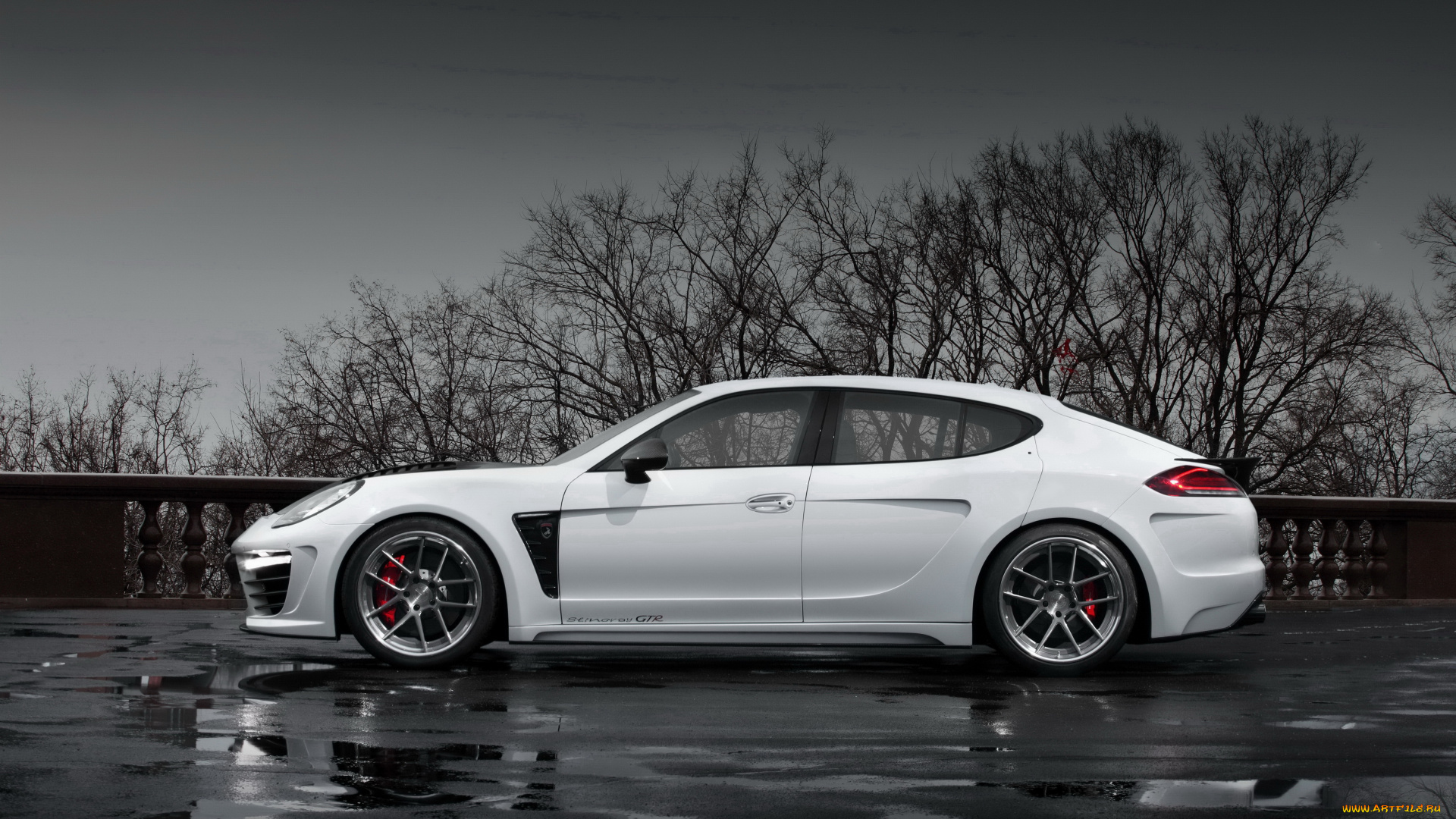 2013, porsche, panamera, stingray, gtr, автомобили, porsche, stingray, panamera