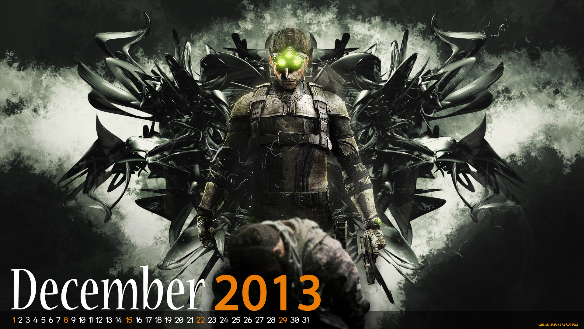 календари, видеоигры, солдат