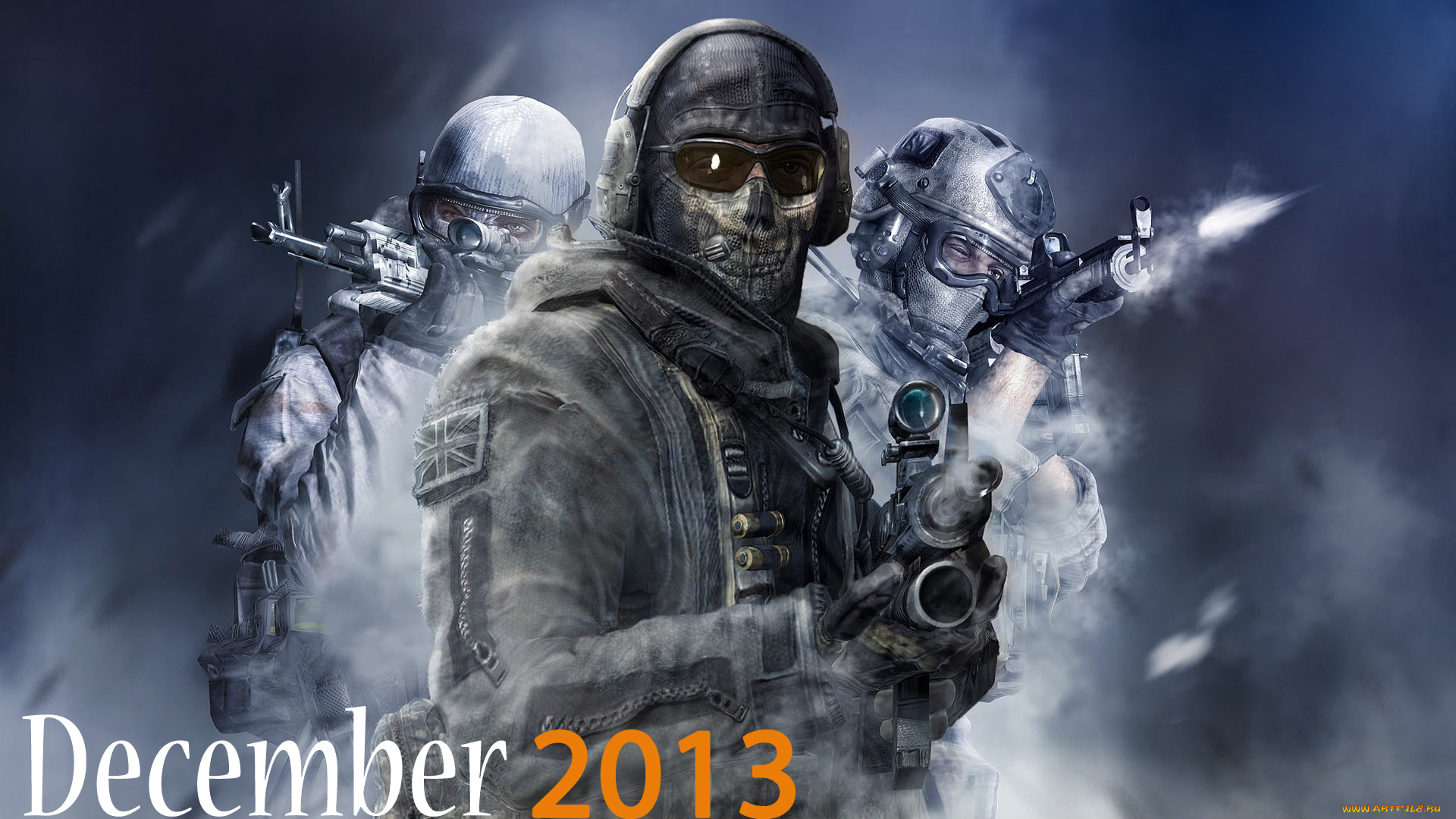 календари, видеоигры, солдаты