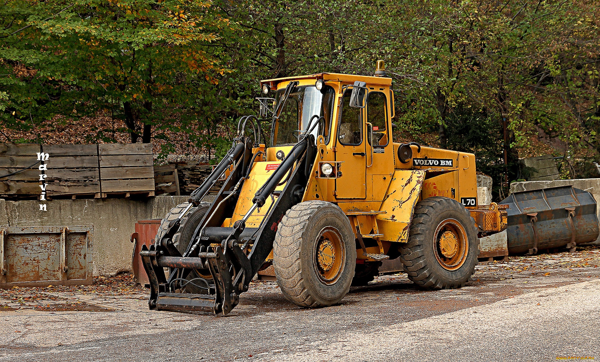 volvo, bm, l70, техника, строительная, техника, трактор, дорога