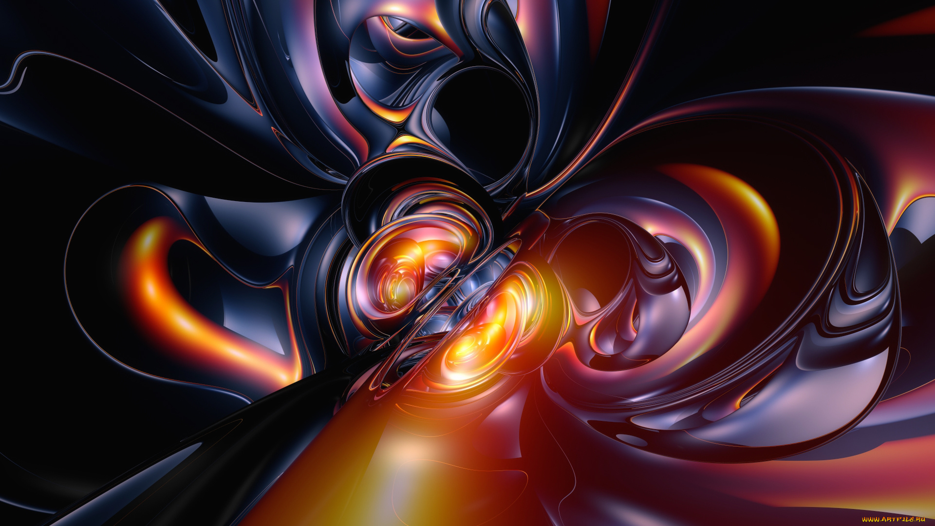 3д, графика, фракталы, , fractal, узор, фон, цвета