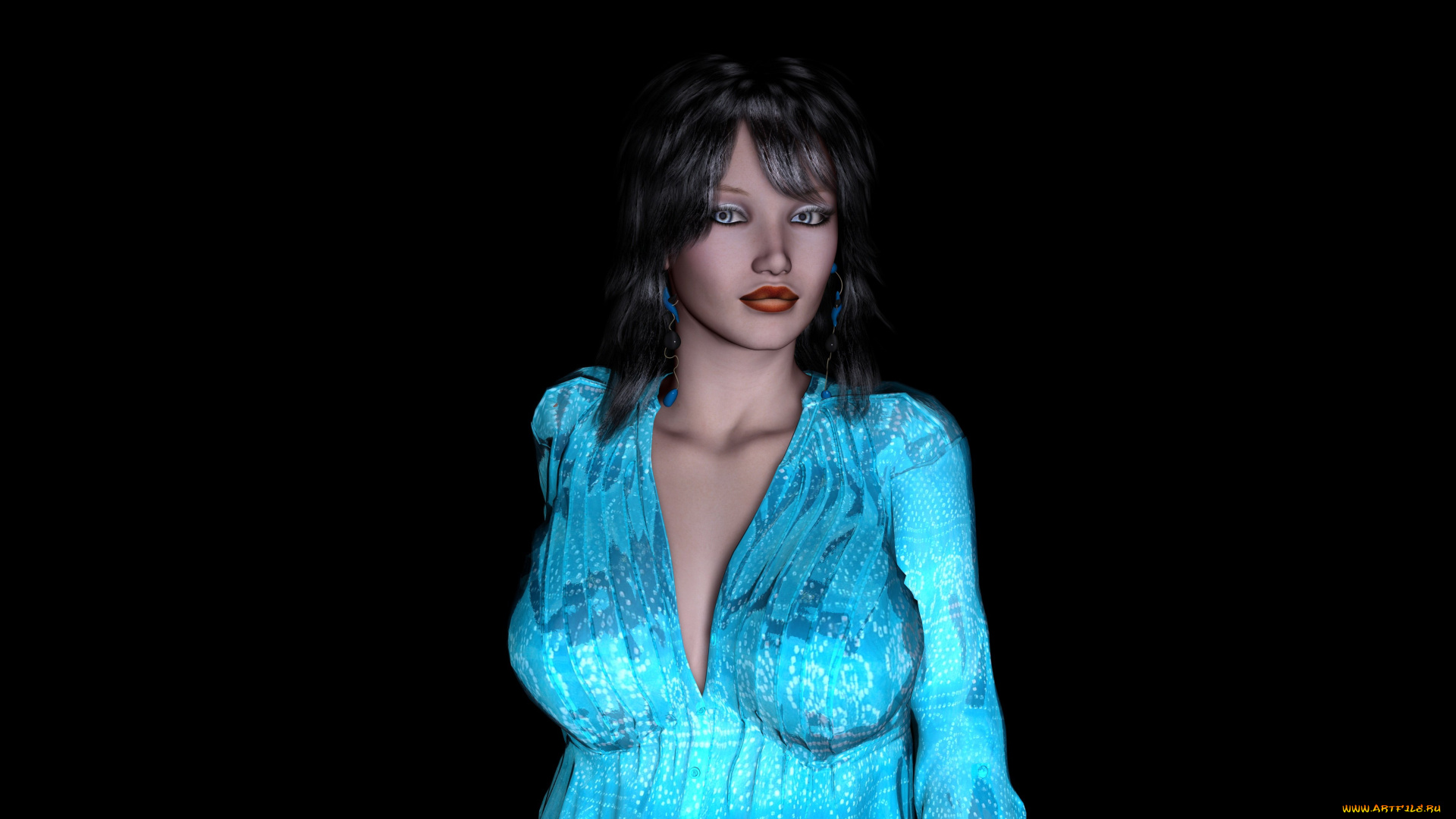 3д, графика, люди, , people, взгляд, девушка, фон