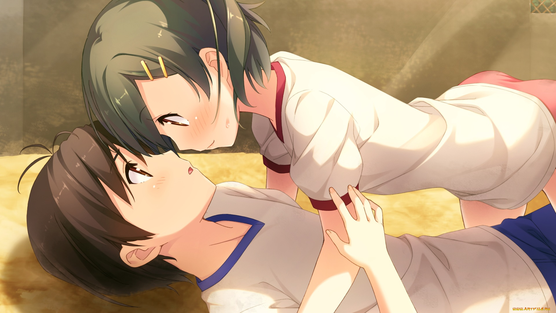 аниме, kantoku, , artbook, your, diary, enomoto, kaho, kantoku, арт, пара, парень, девушка