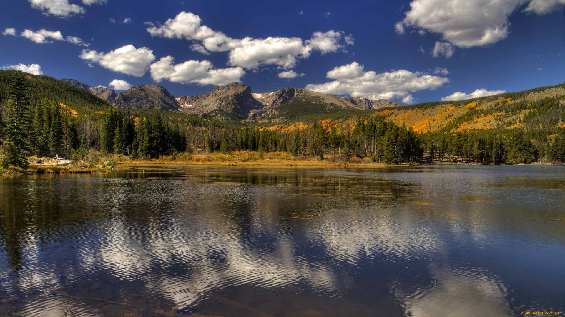 природа, реки, озера, горы, лес, озеро