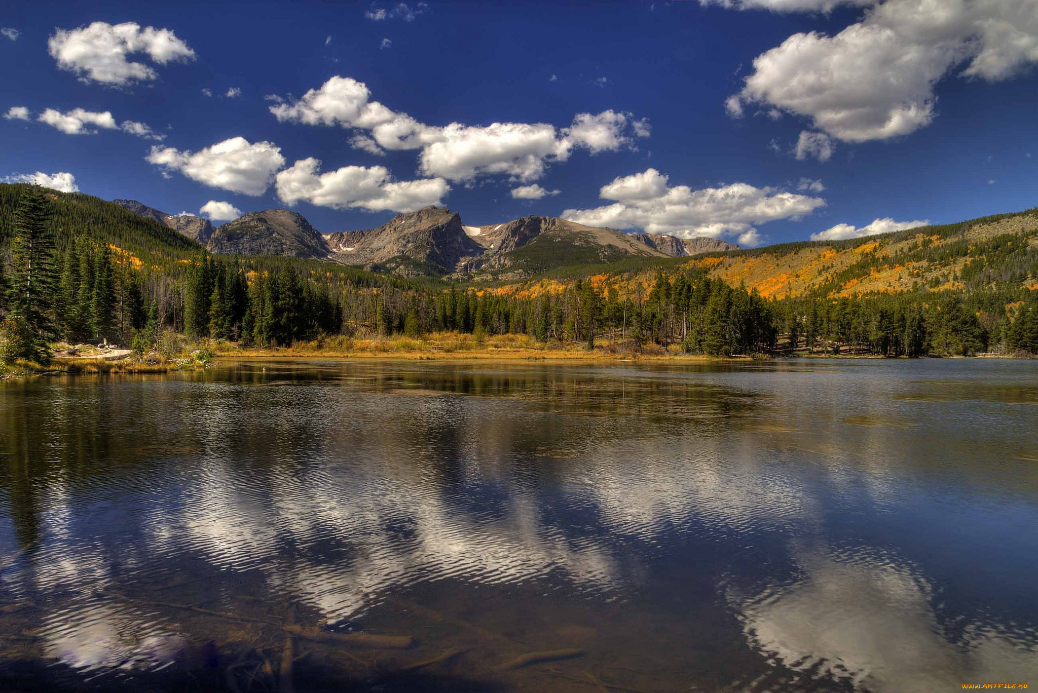 природа, реки, озера, горы, лес, озеро