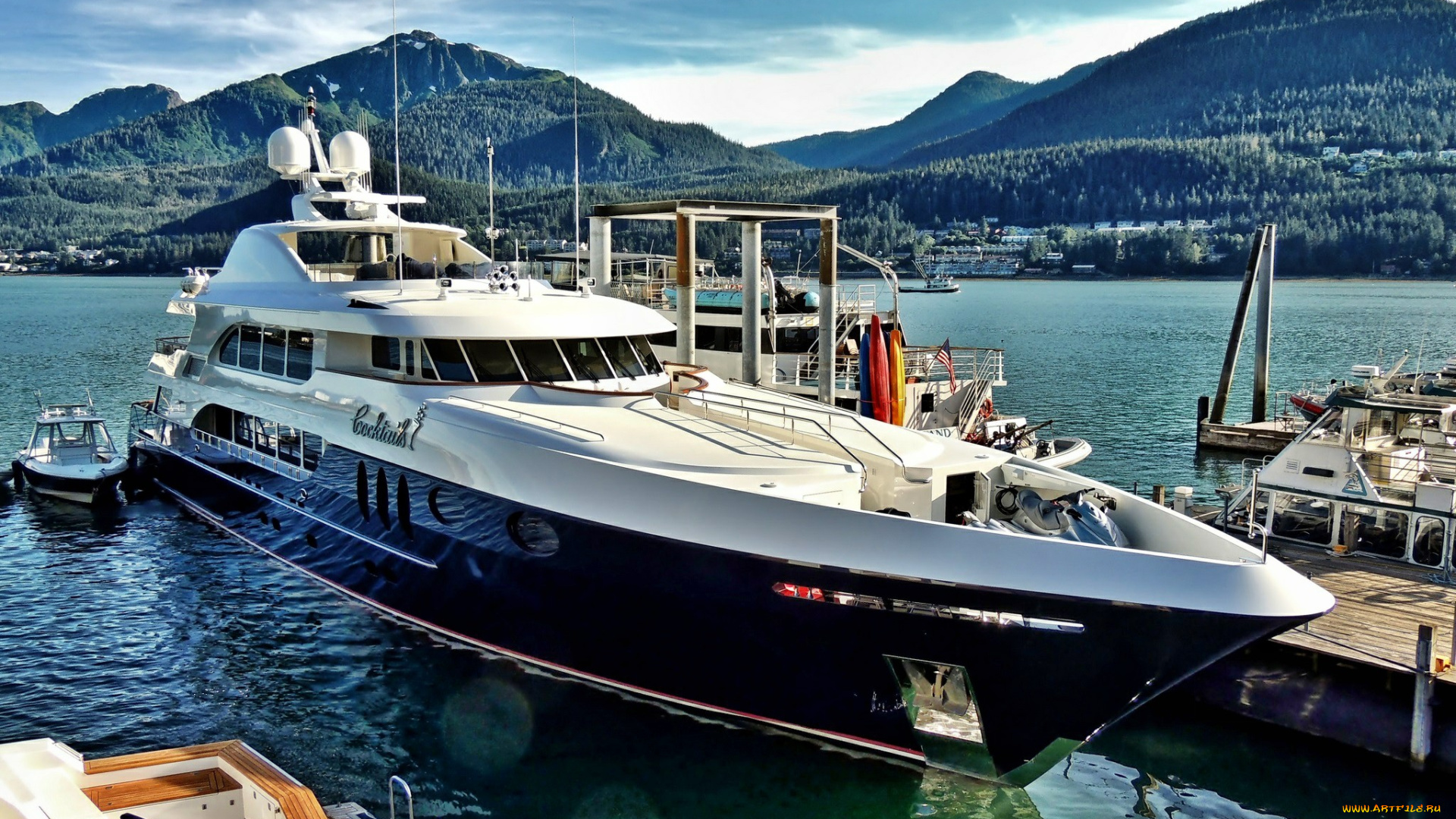 корабли, Яхты, суперяхта