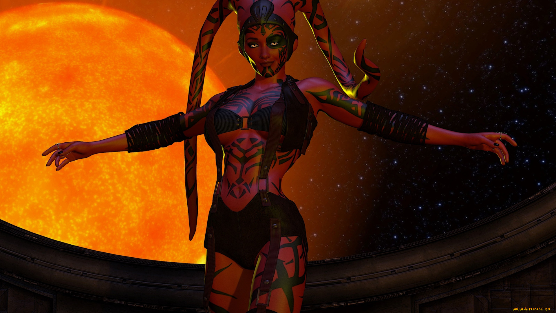 3д, графика, существа, , creatures, халк, взгляд, фон