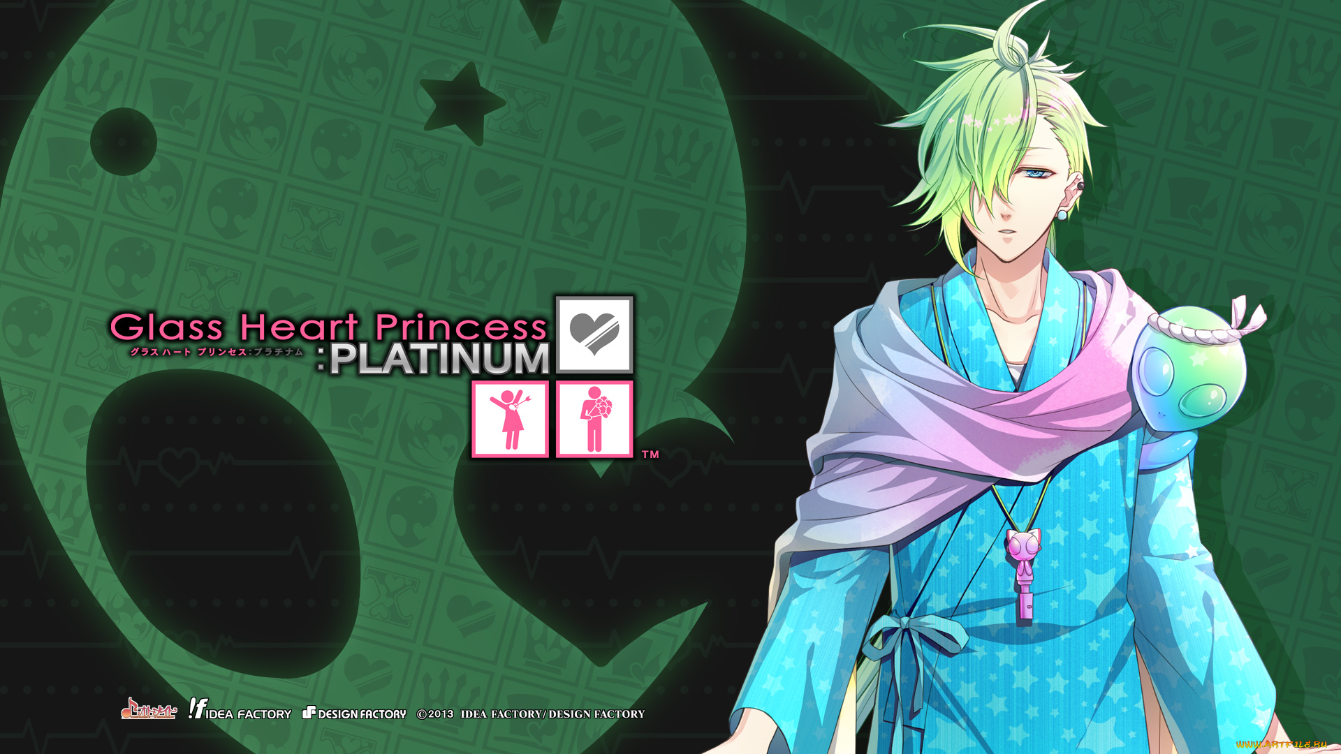 аниме, glass, heart, princess, персонаж