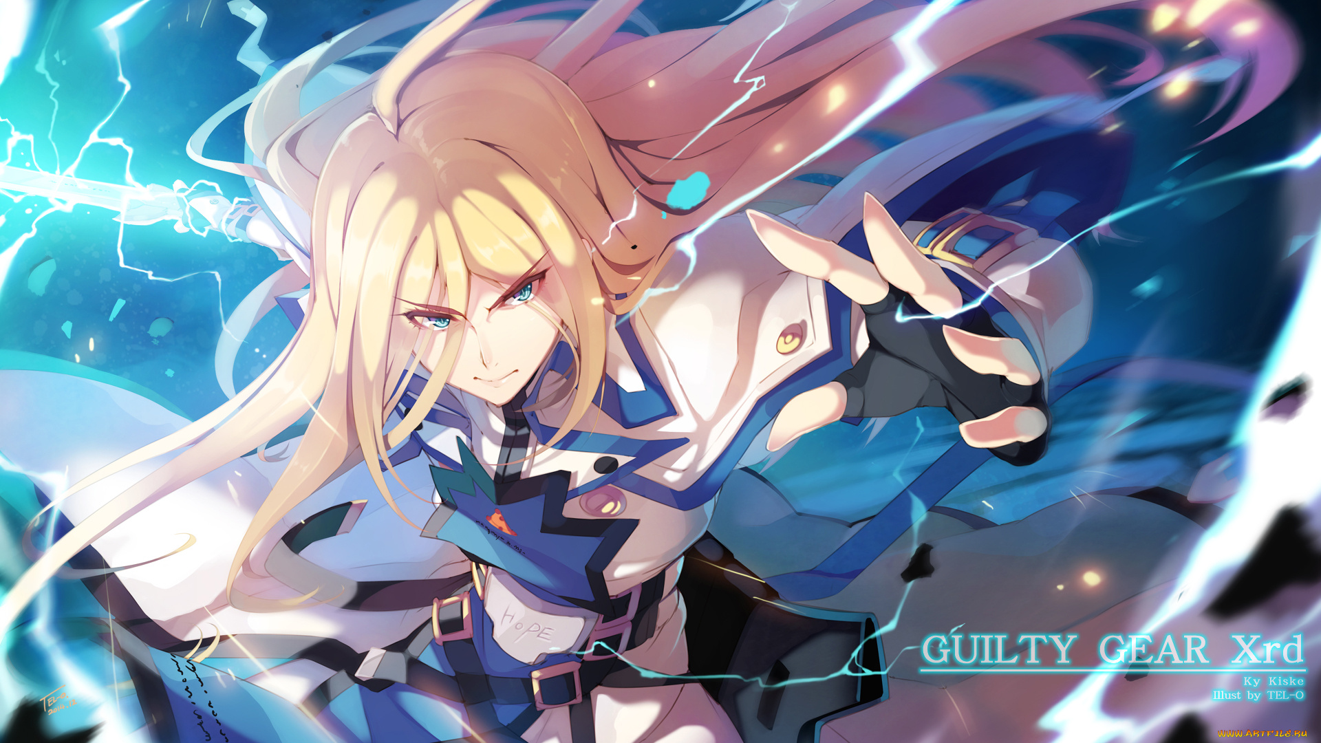 аниме, guilty, gear, ky, kiske
