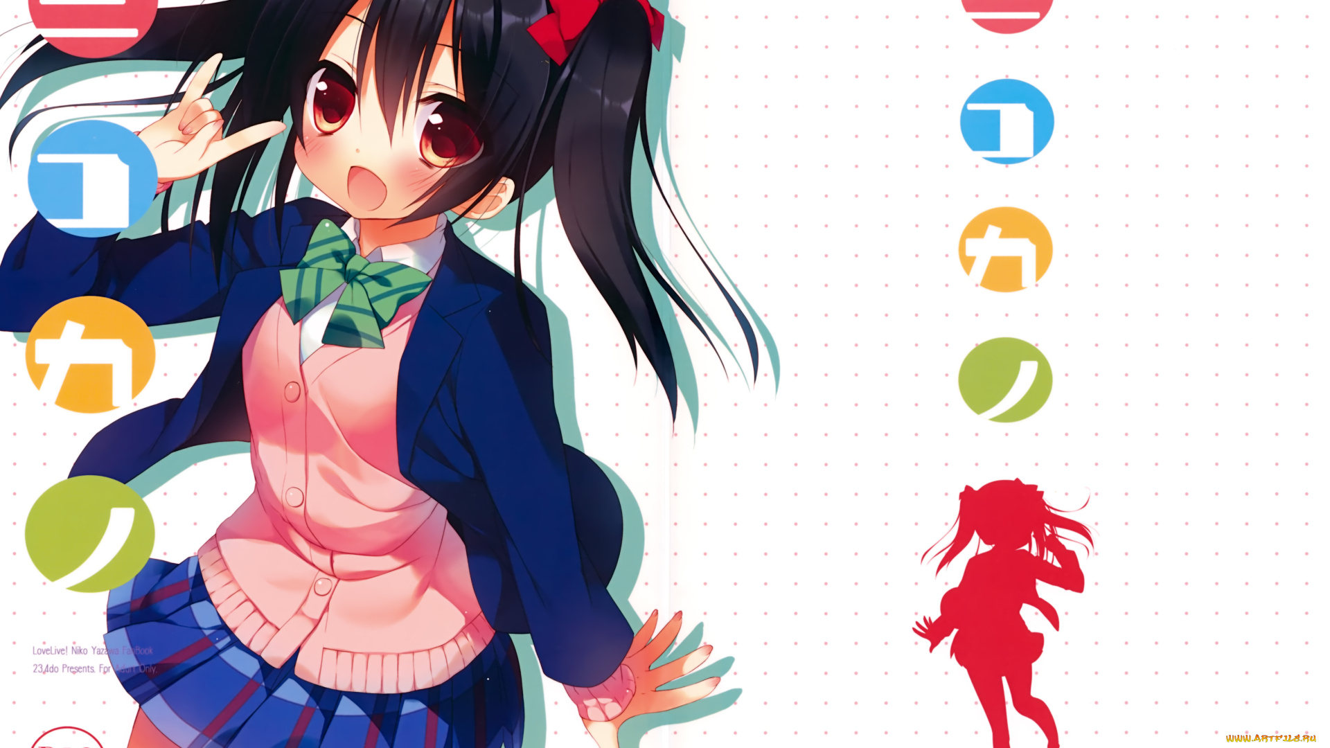 аниме, love, live, , school, idol, project, фон, взгляд, девушка