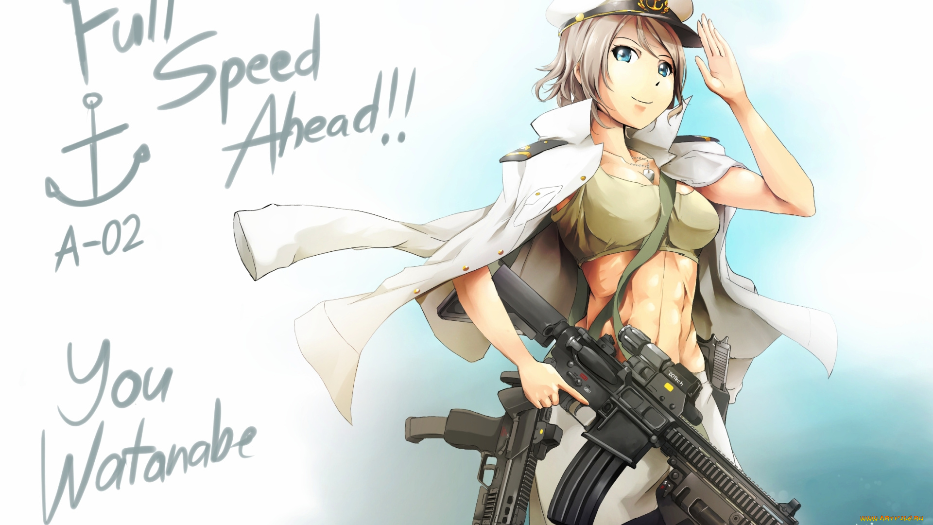 аниме, love, live, , school, idol, project, фон, взгляд, девушка