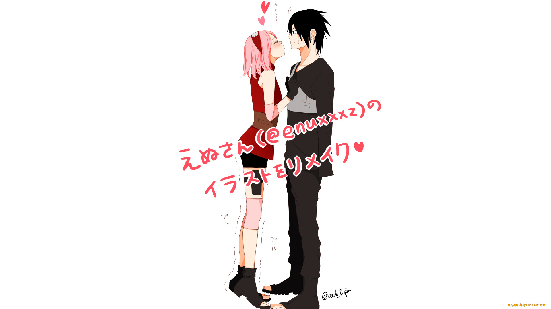 аниме, naruto, саске, сакура