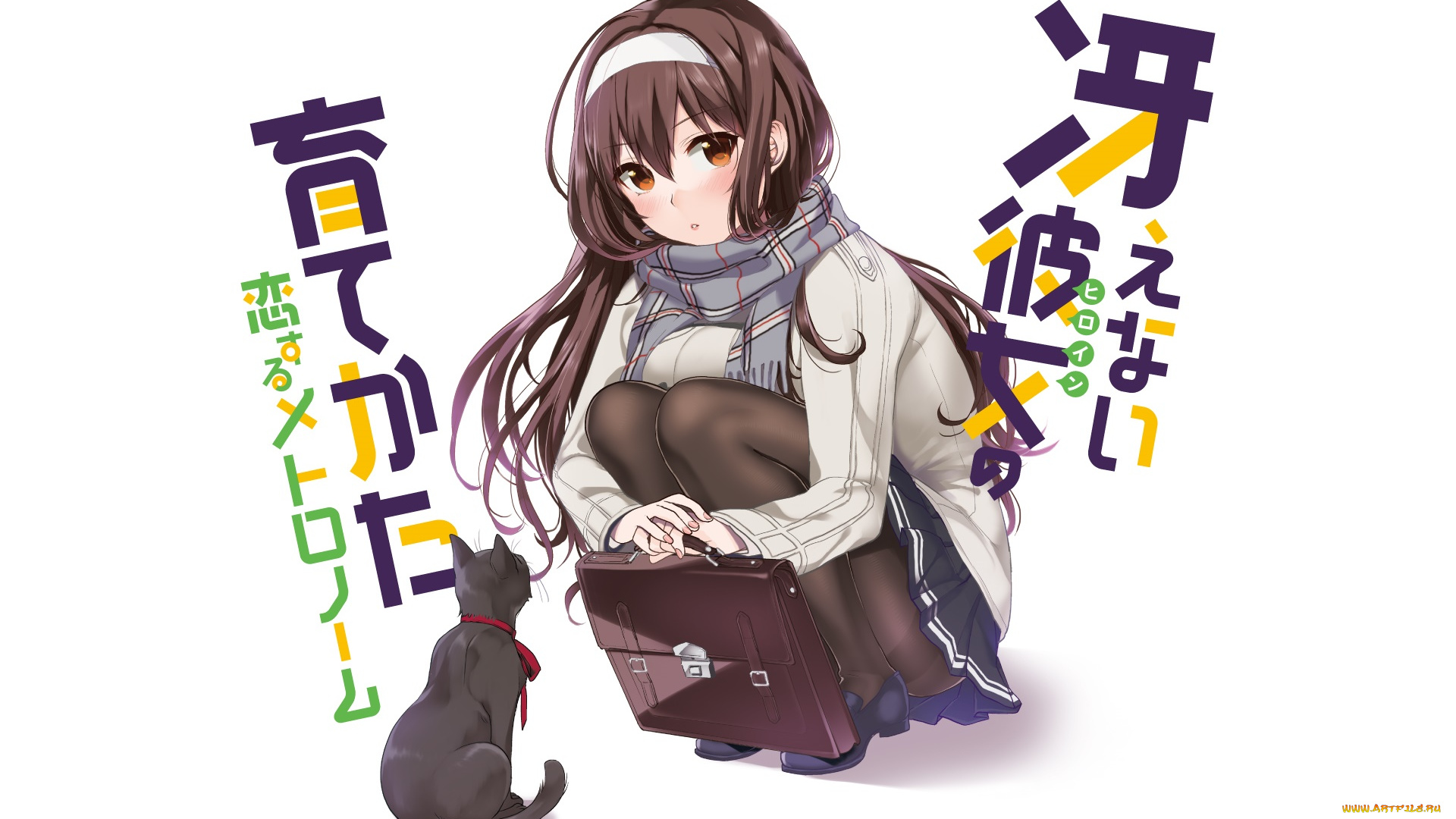 аниме, saikano, фон, взгляд, девушка