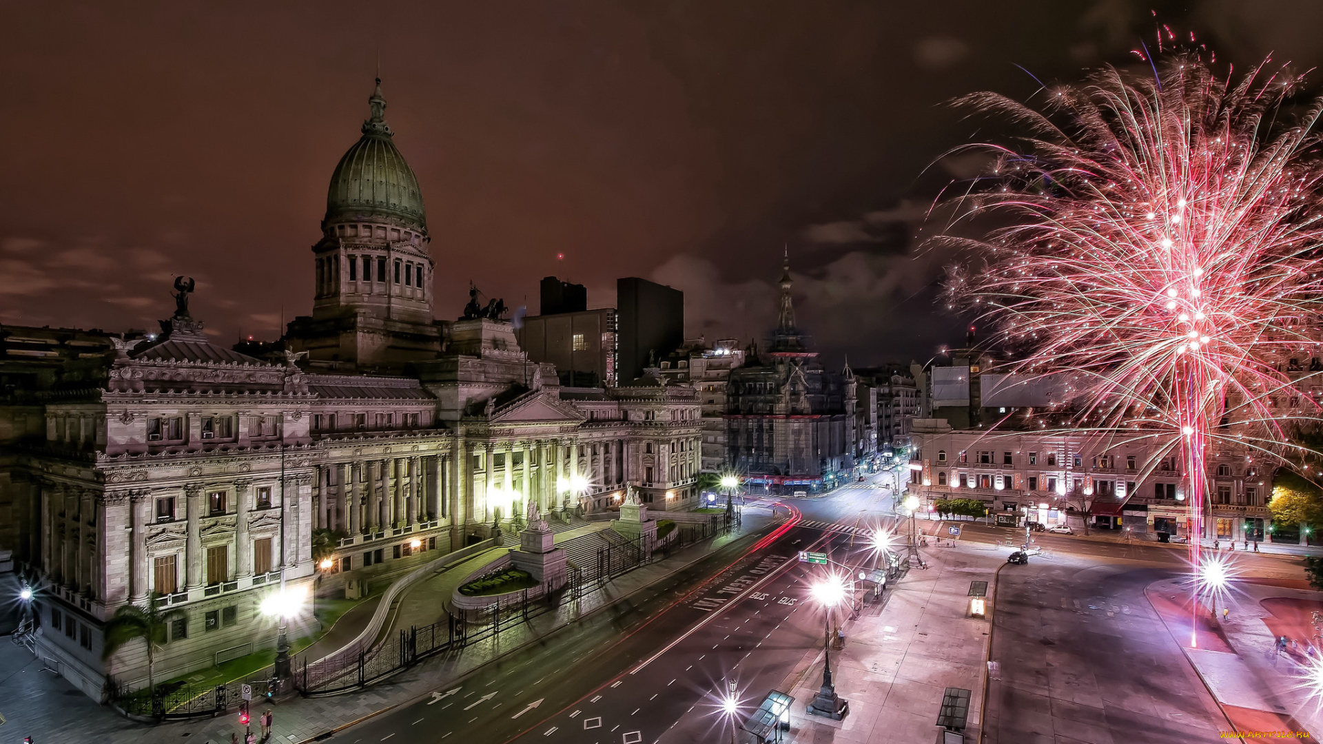 города, буэнос-айрес, , аргентина, дома, город