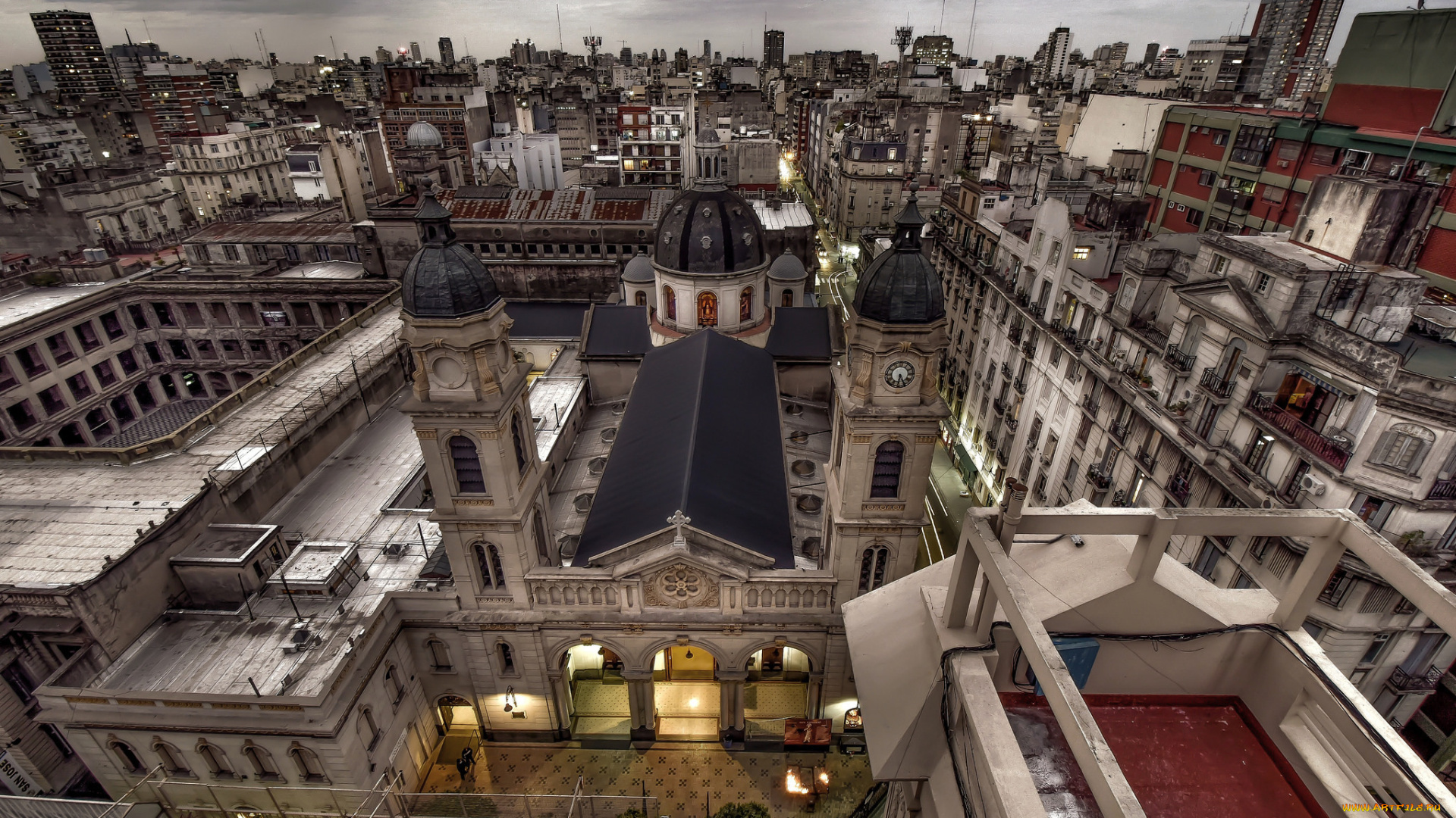 города, буэнос-айрес, , аргентина, дома, город