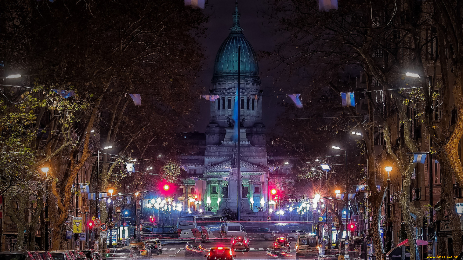 города, буэнос-айрес, , аргентина, дома, город