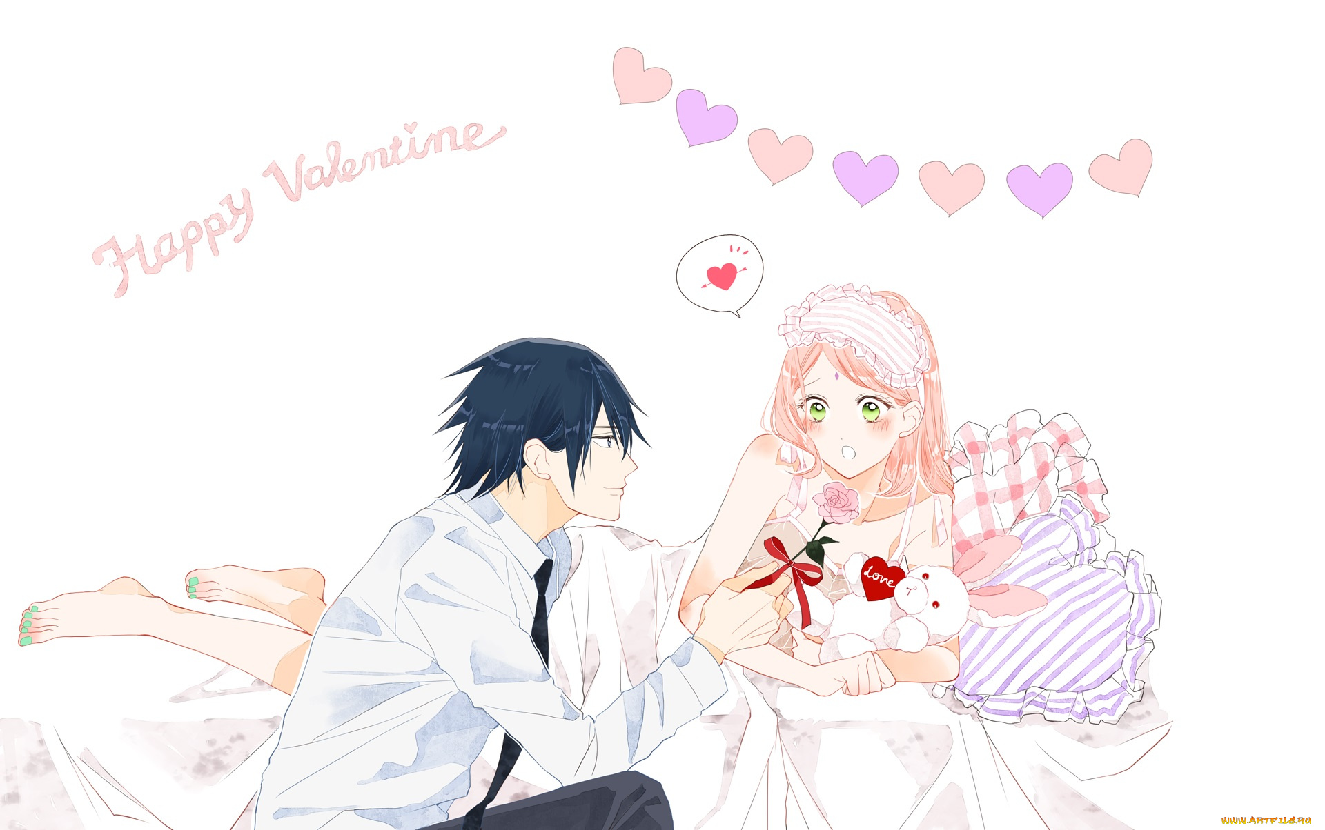 аниме, naruto, сакура, саске