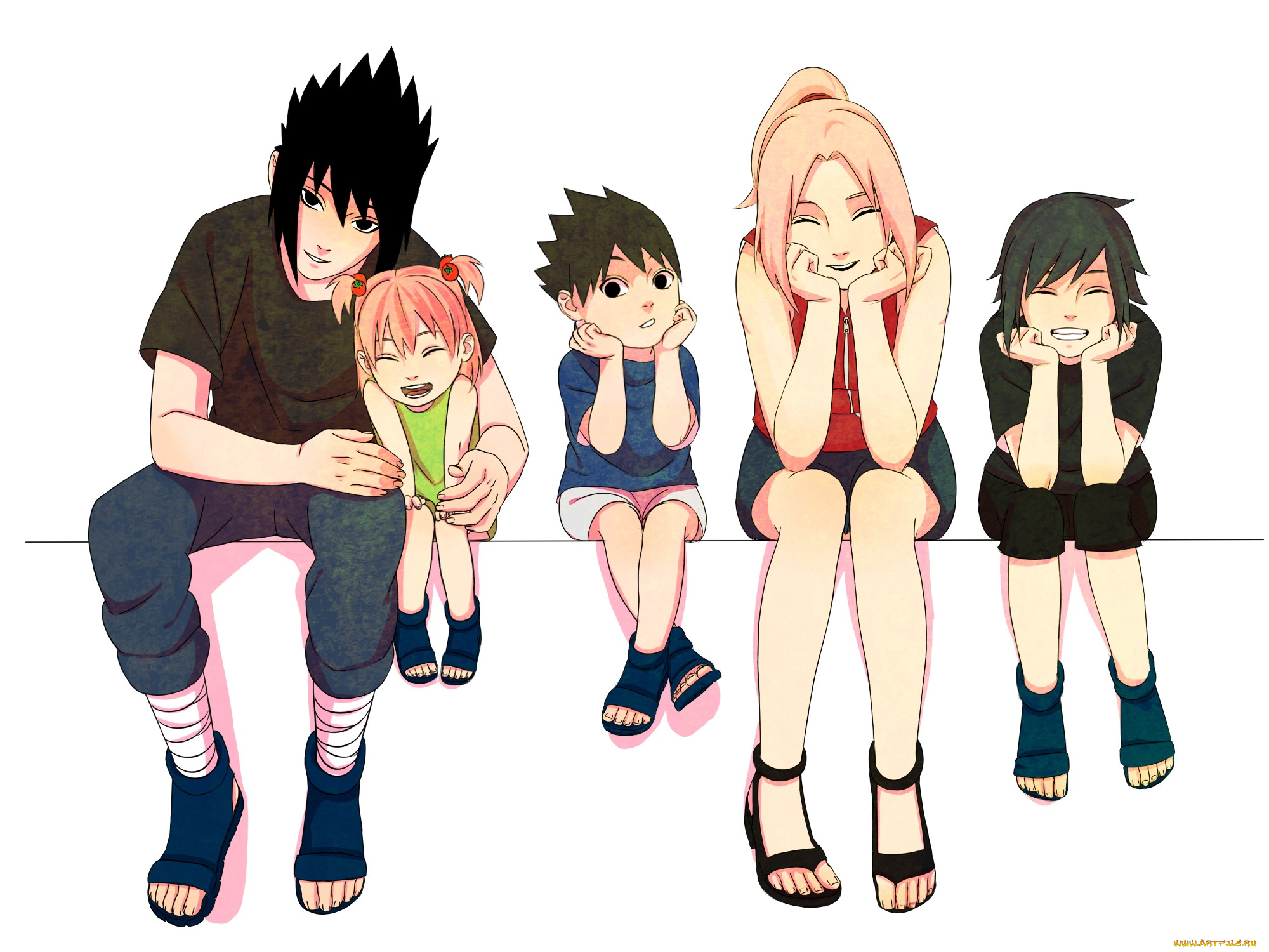 аниме, naruto, саске