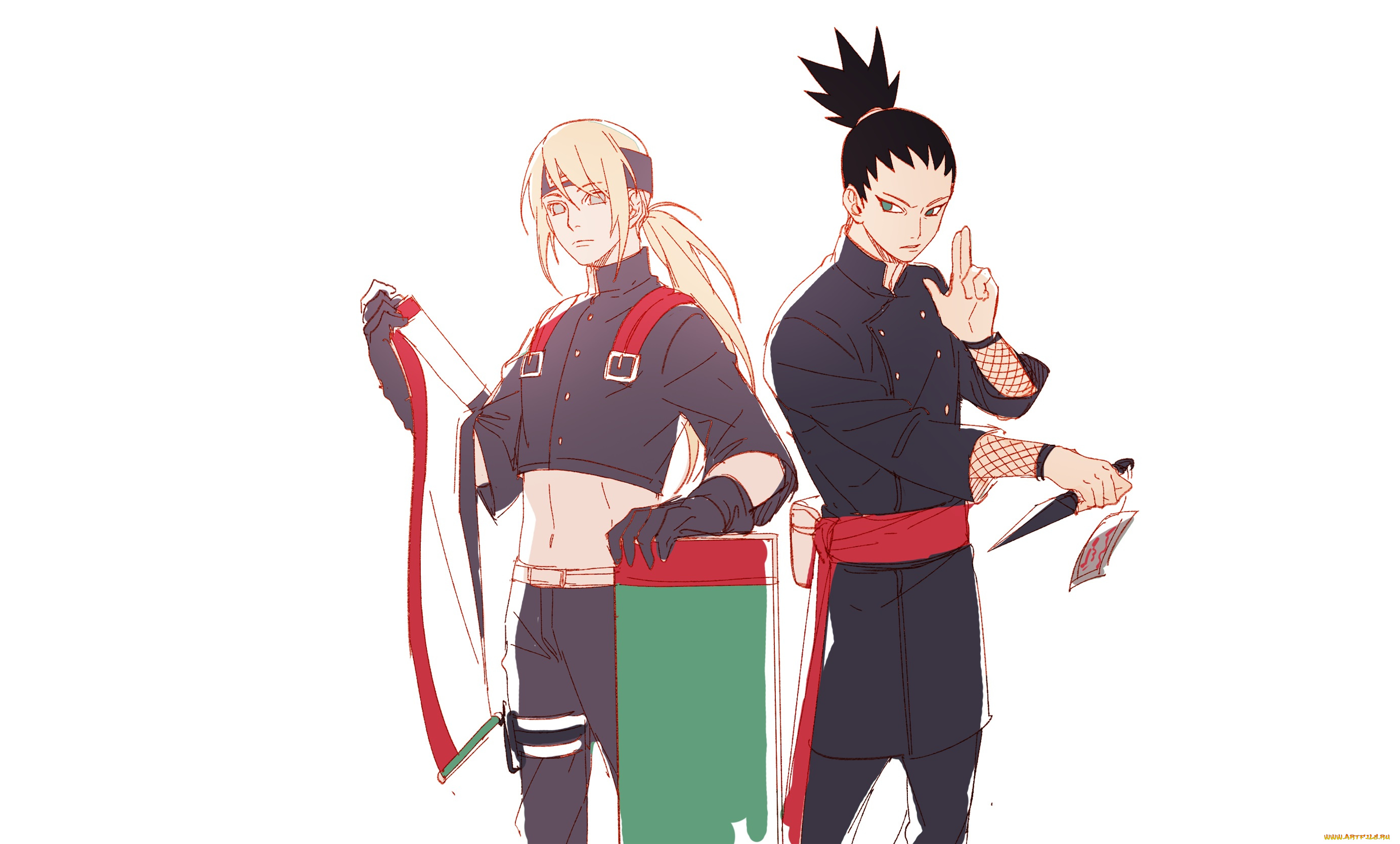 аниме, naruto, парни