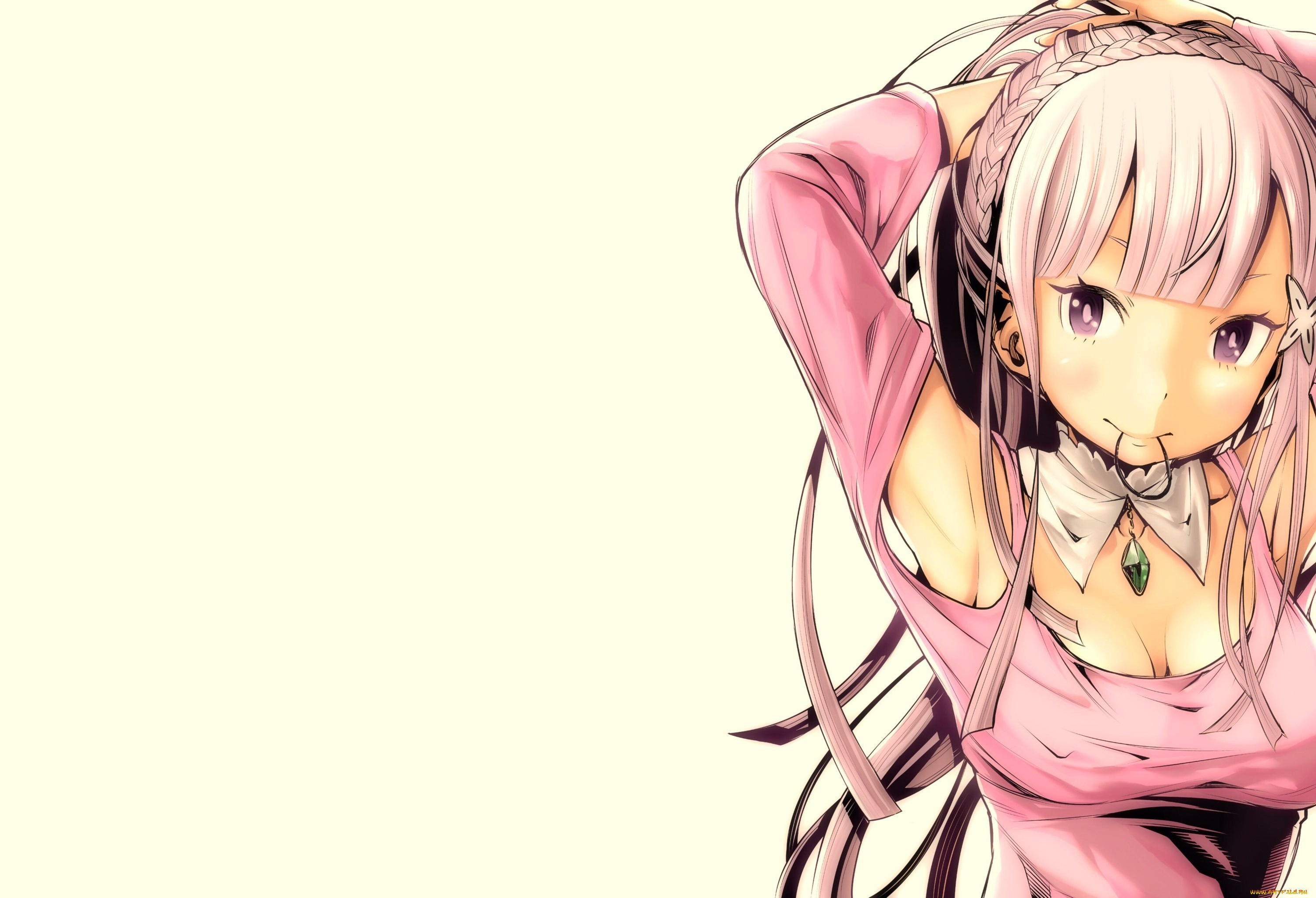 аниме, re, , zero, kara, hajimeru, isekai, seikatsu, emilia